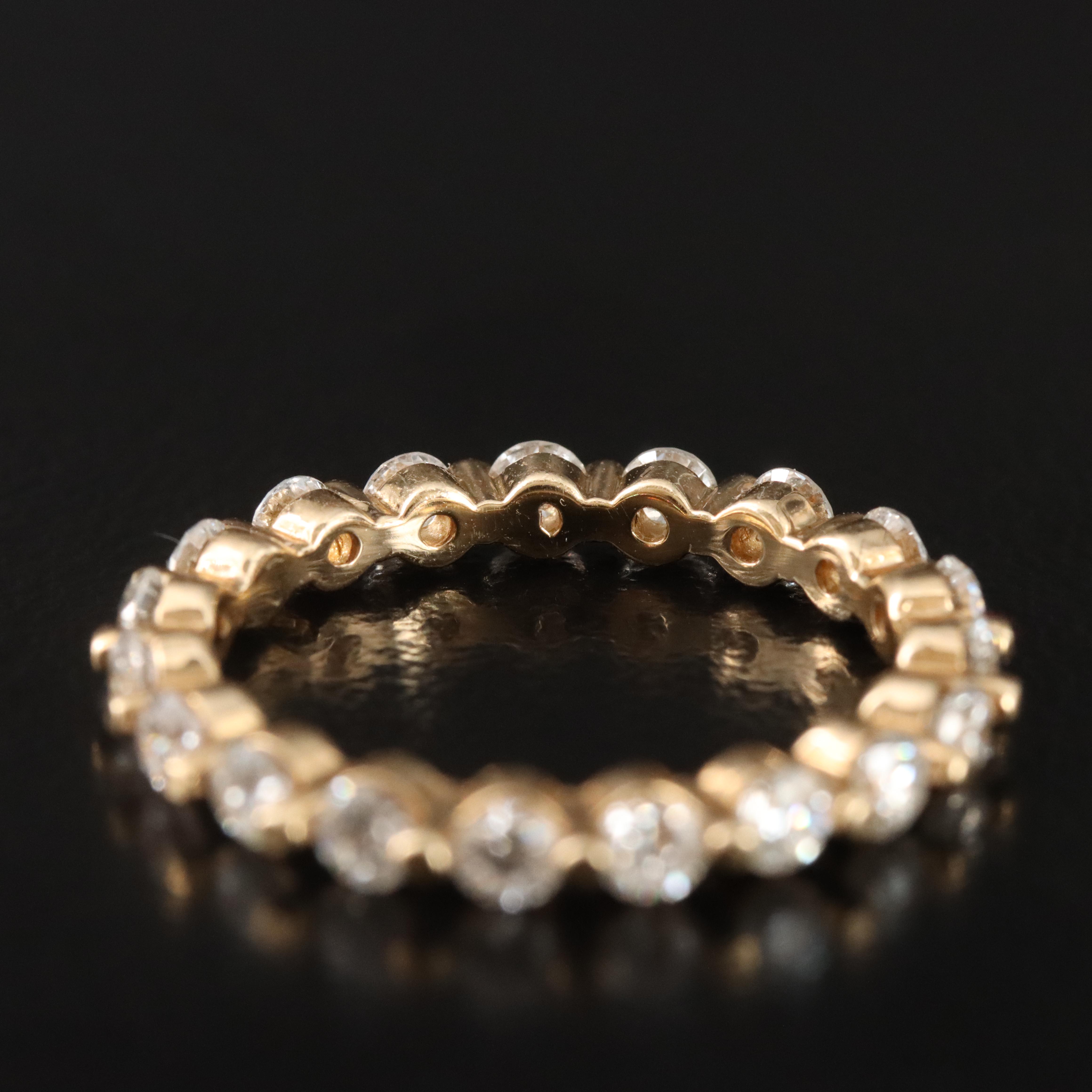 14K 1.05 CTW Lab Grown Diamond Eternity Band