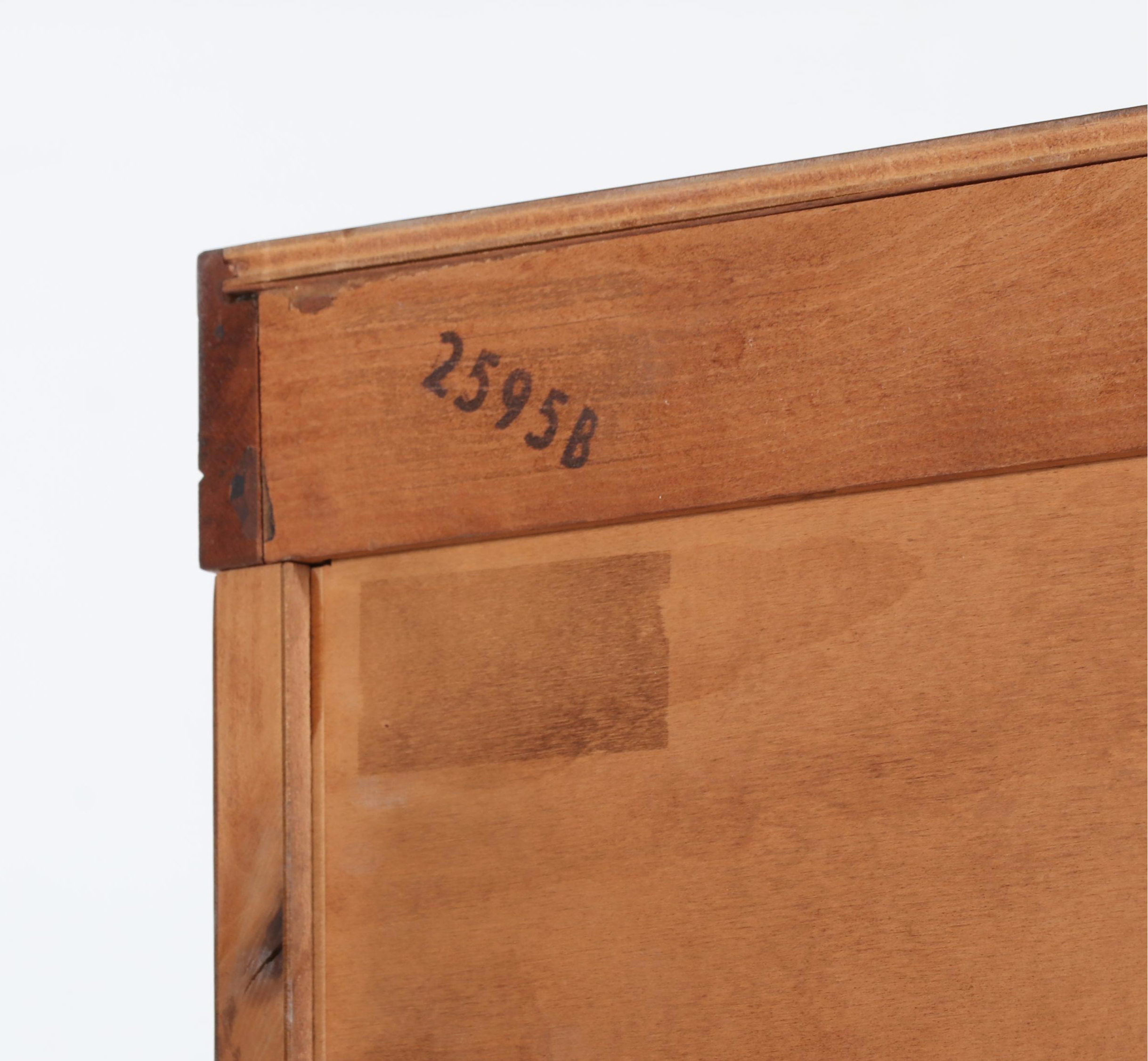 Nucraft Mid Century Modern Walnut-Veneered Six-Stack Barrister's Bookcase