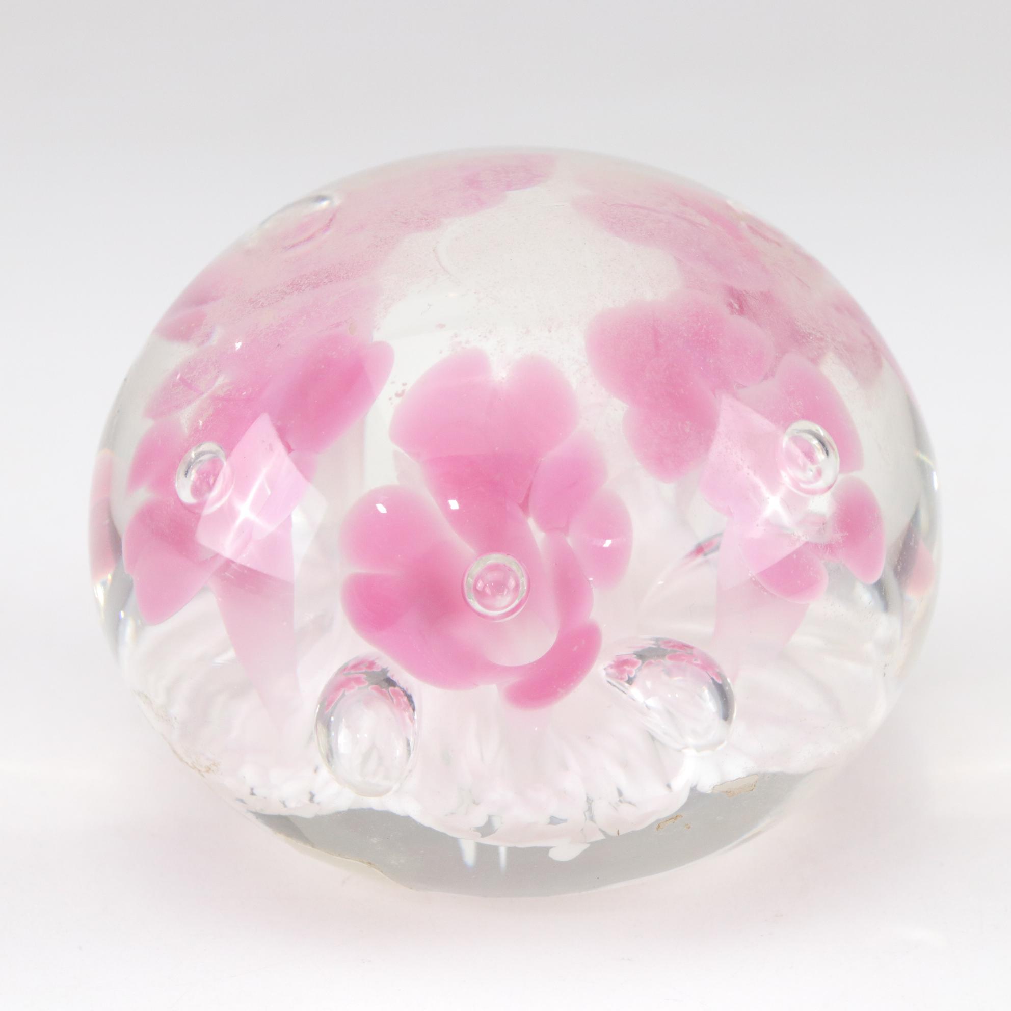 Joe Rice and Peacock Glass Works Art Glass Paperweights