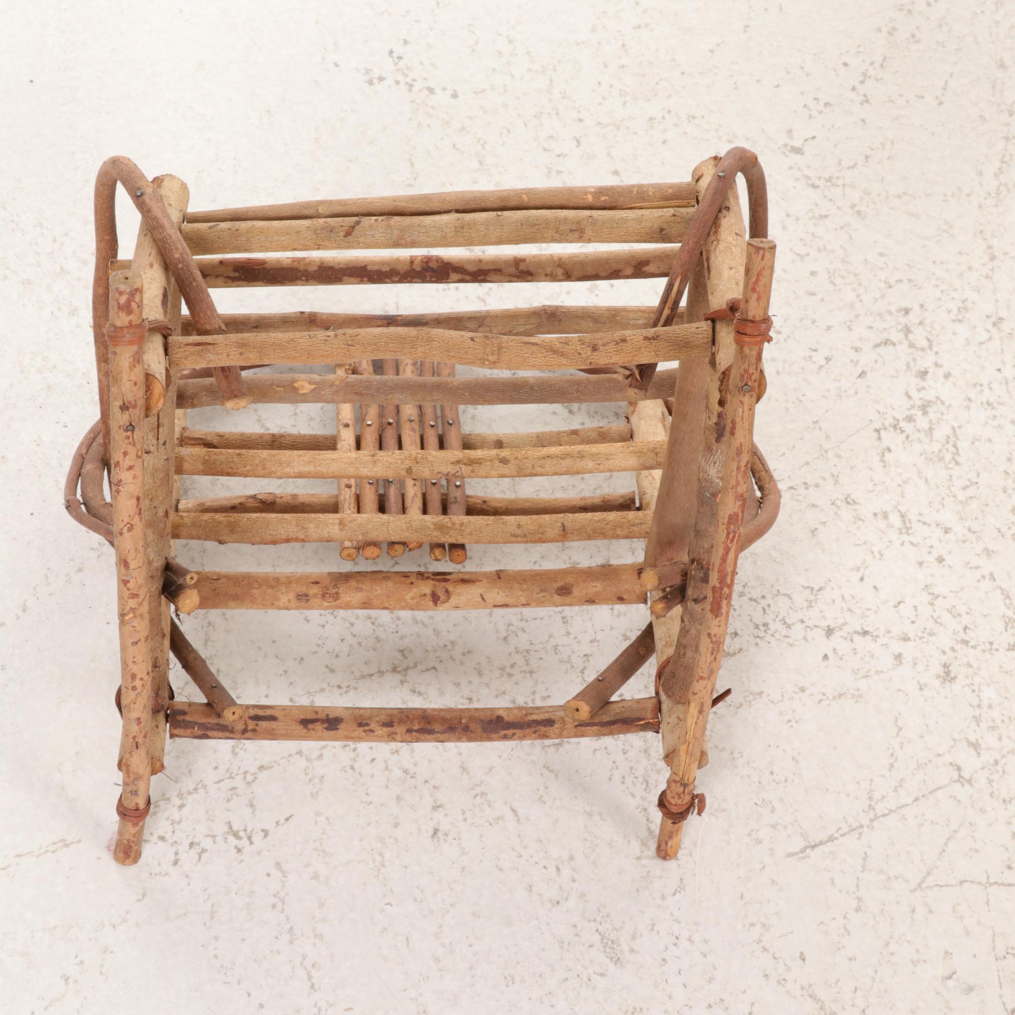 Bentwood Chair Plant Stand, Asian Plant Stands, Bucket and Planter