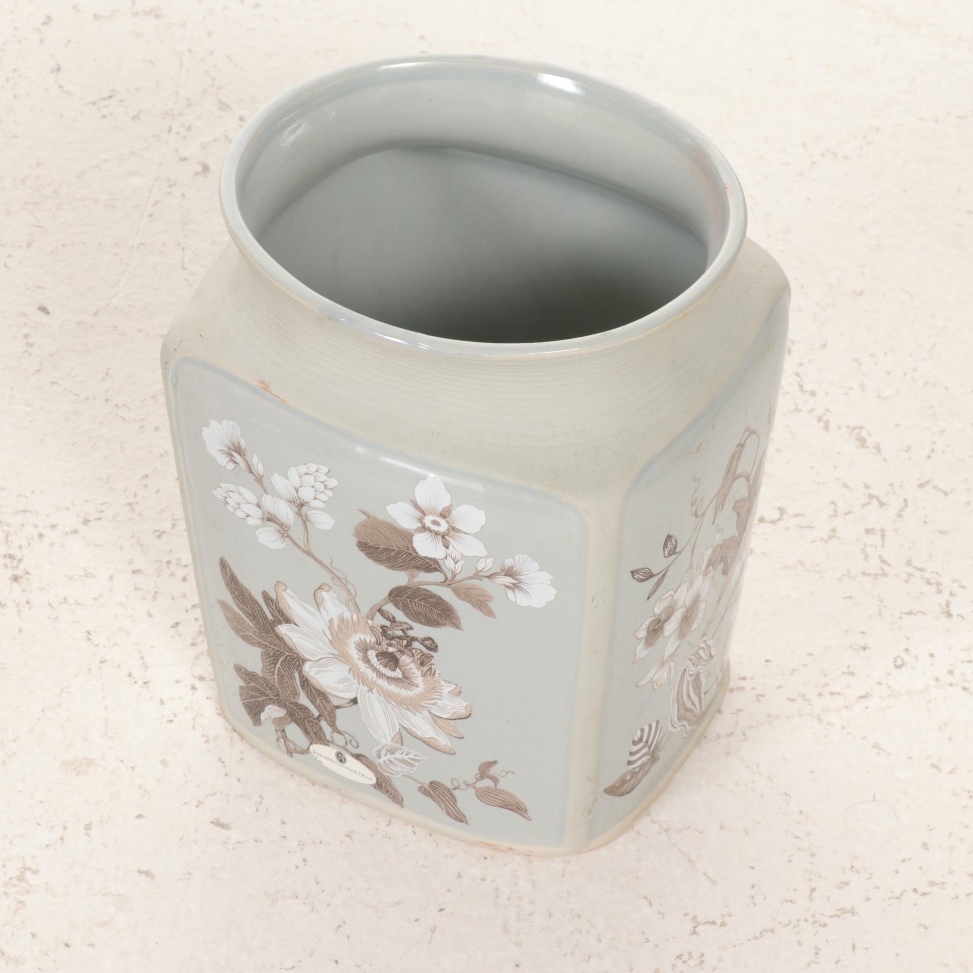 Bentwood Chair Plant Stand, Asian Plant Stands, Bucket and Planter