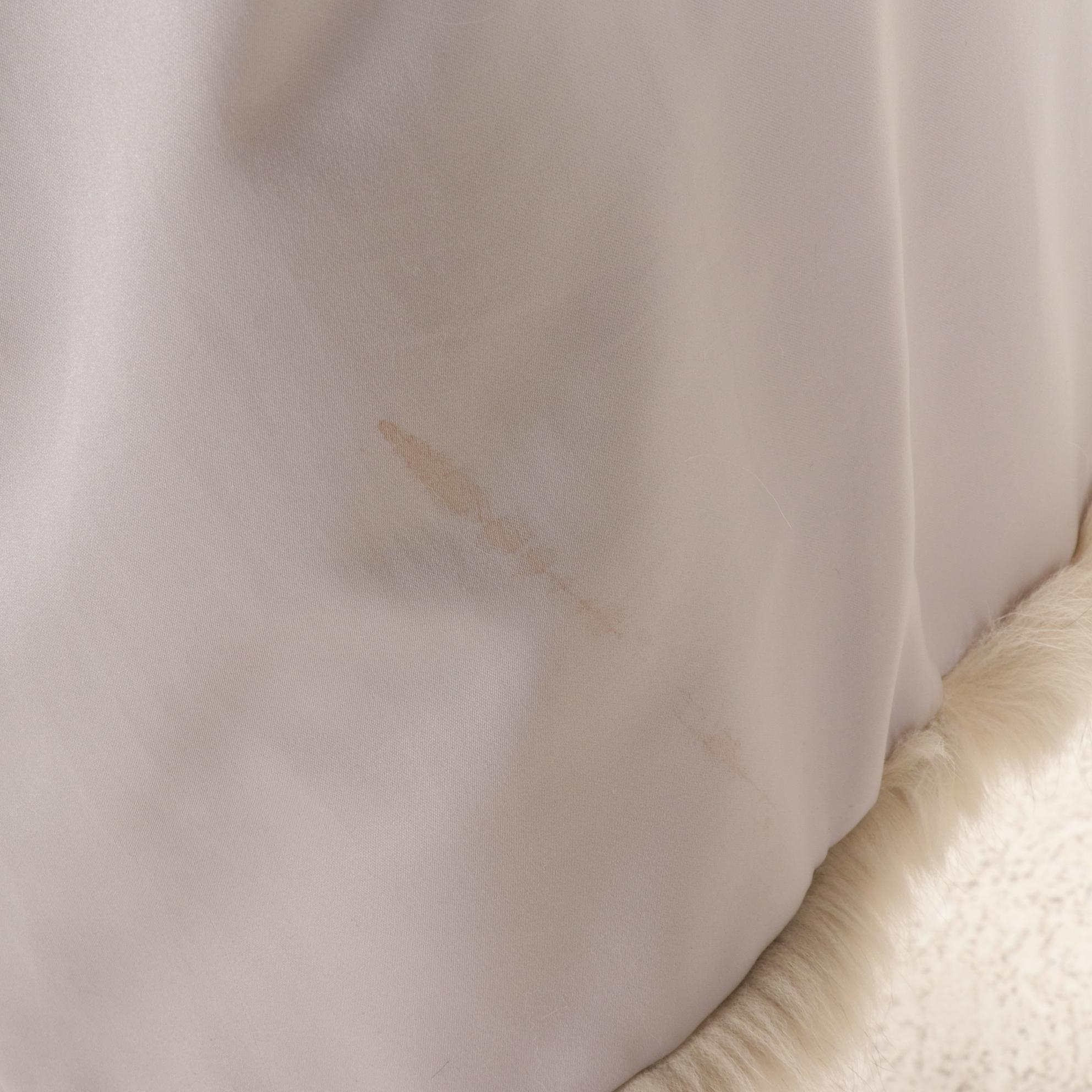 Champagne Fox Fur Long Coat