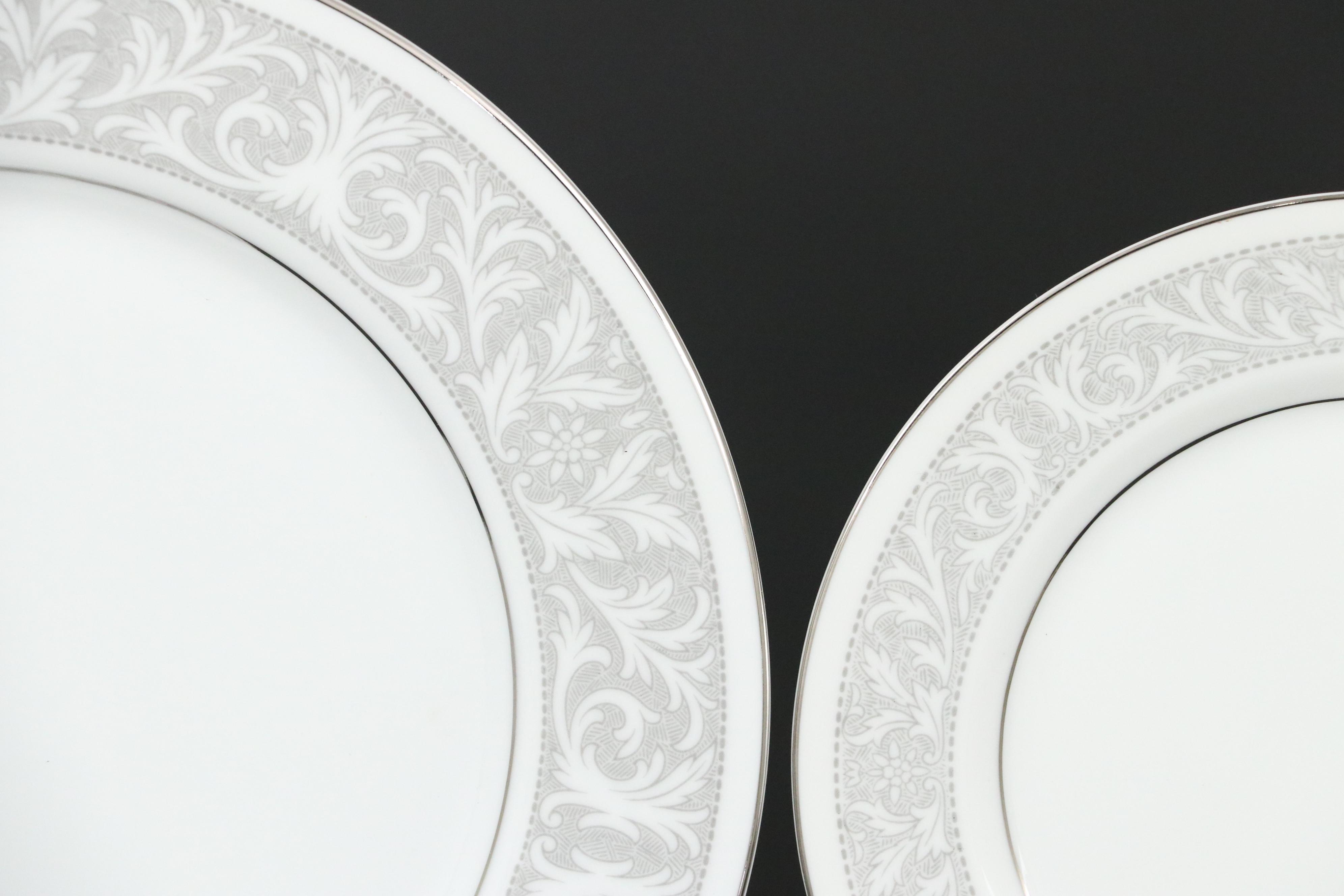 W. Dalton for Imperial China "Whitney" Porcelain Dinnerware, Late 20th Century