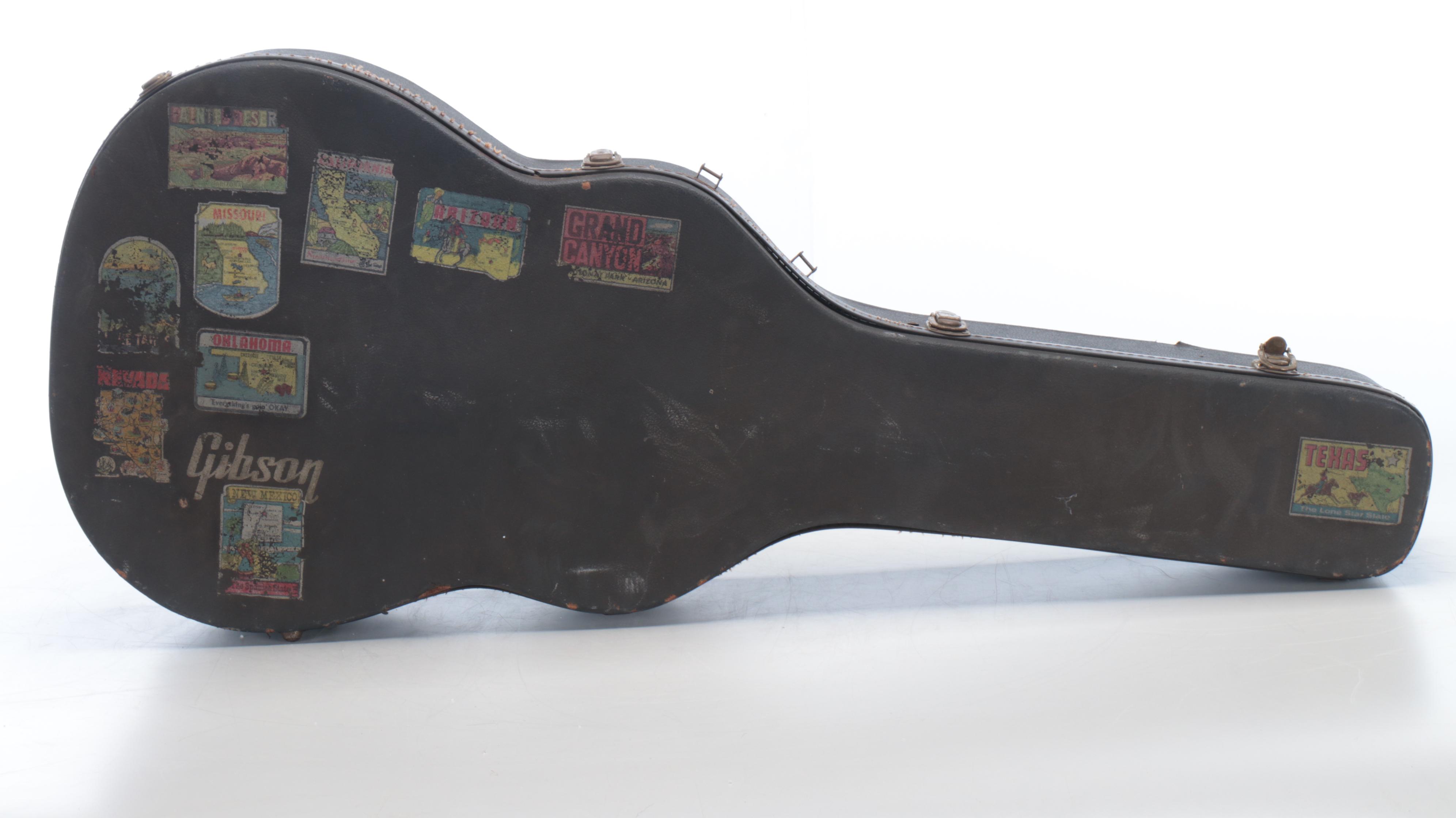 Decca DMI-204 Acoustic Guitar with Gibson Case