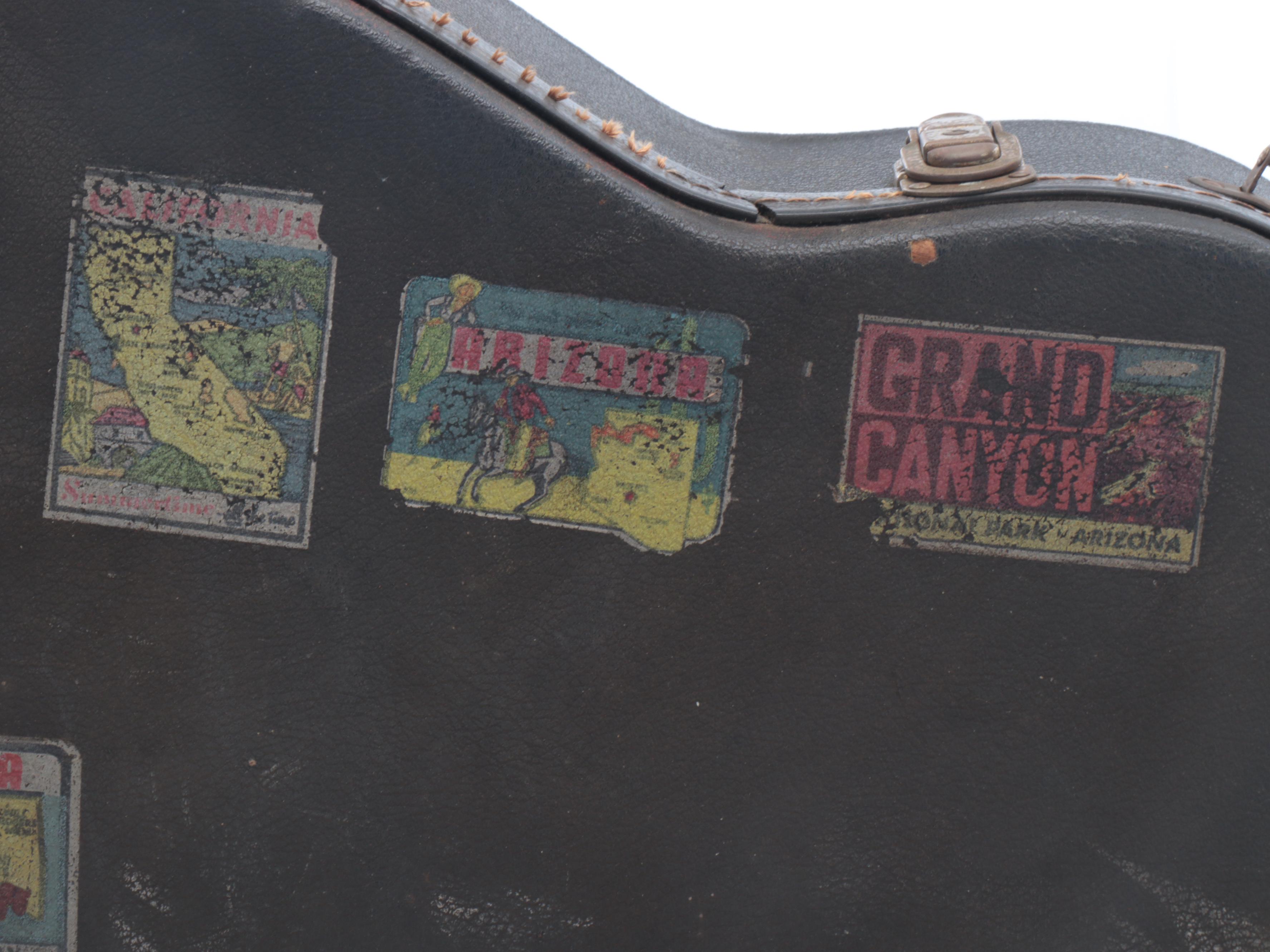 Decca DMI-204 Acoustic Guitar with Gibson Case