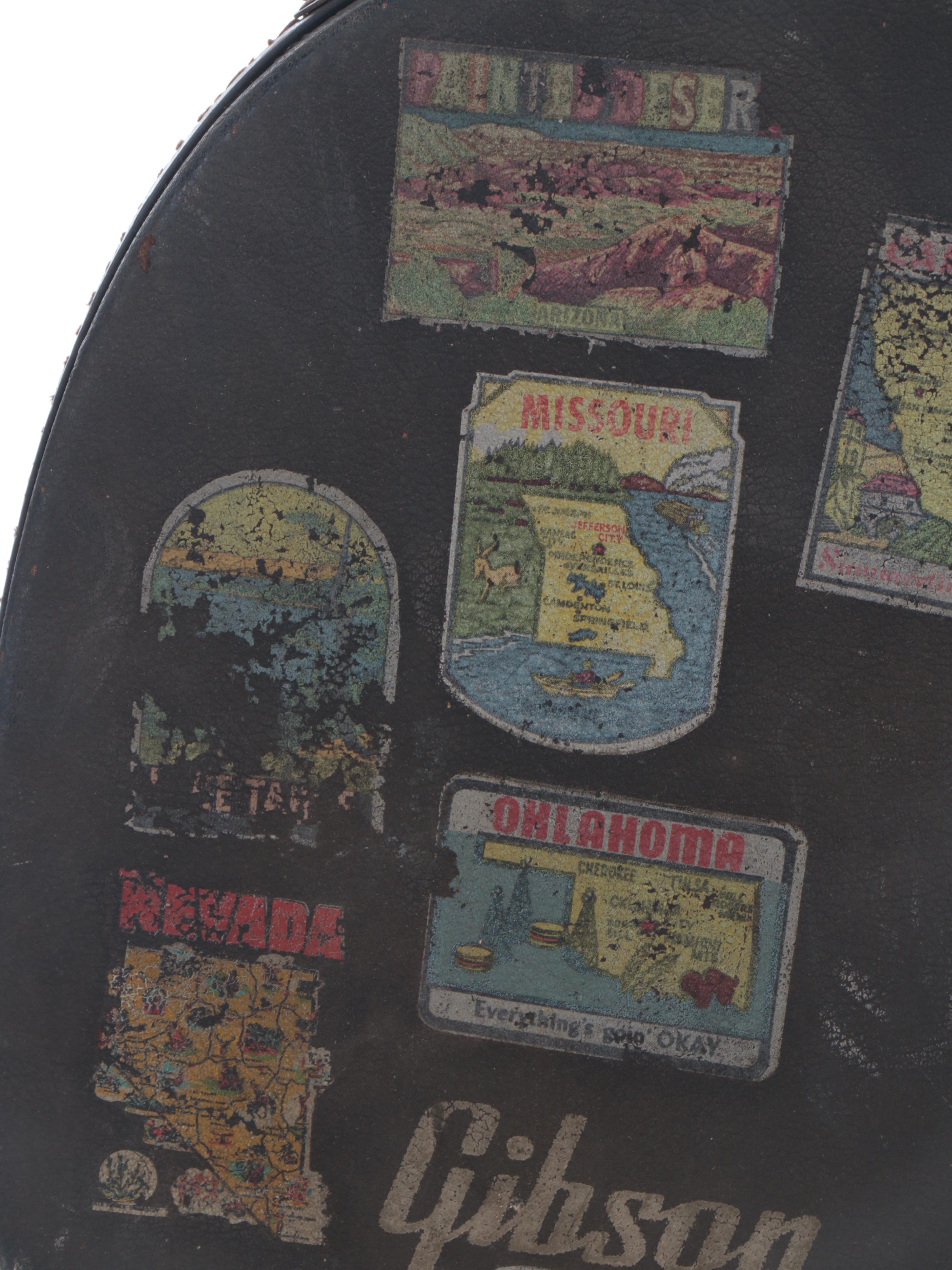 Decca DMI-204 Acoustic Guitar with Gibson Case