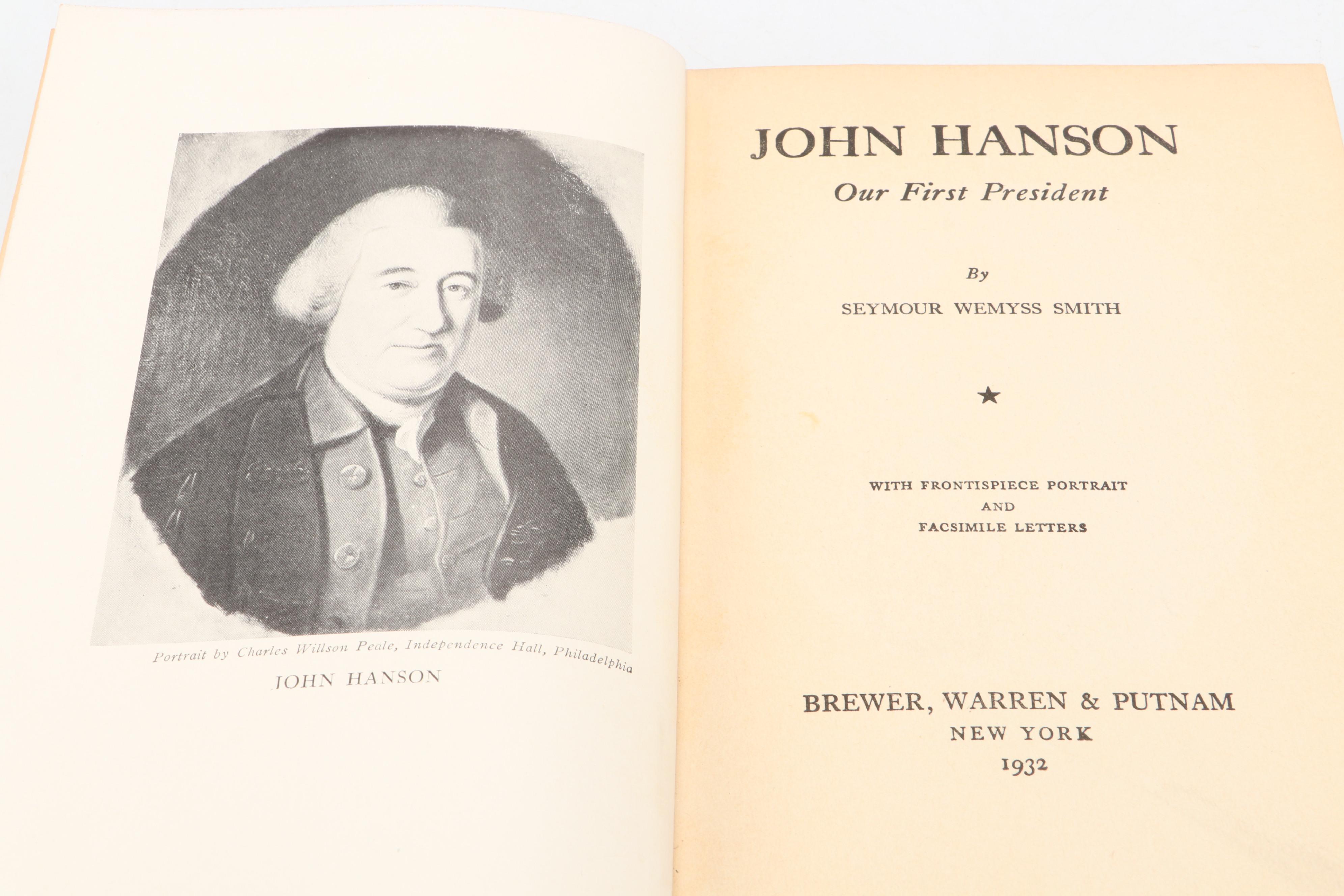 Signed "William Henry Harrison" by James A. Green and More Nonfiction Books