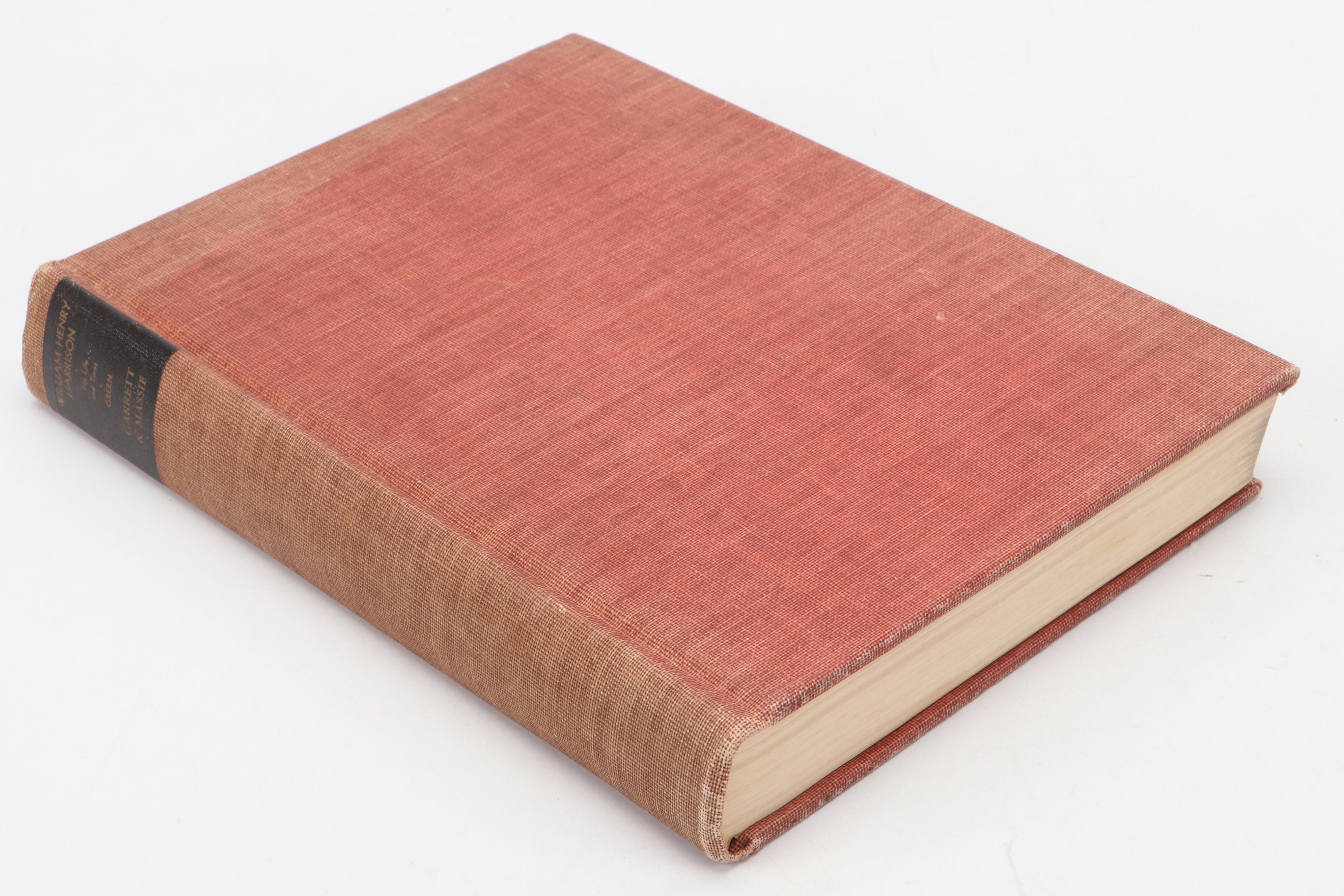 Signed "William Henry Harrison" by James A. Green and More Nonfiction Books