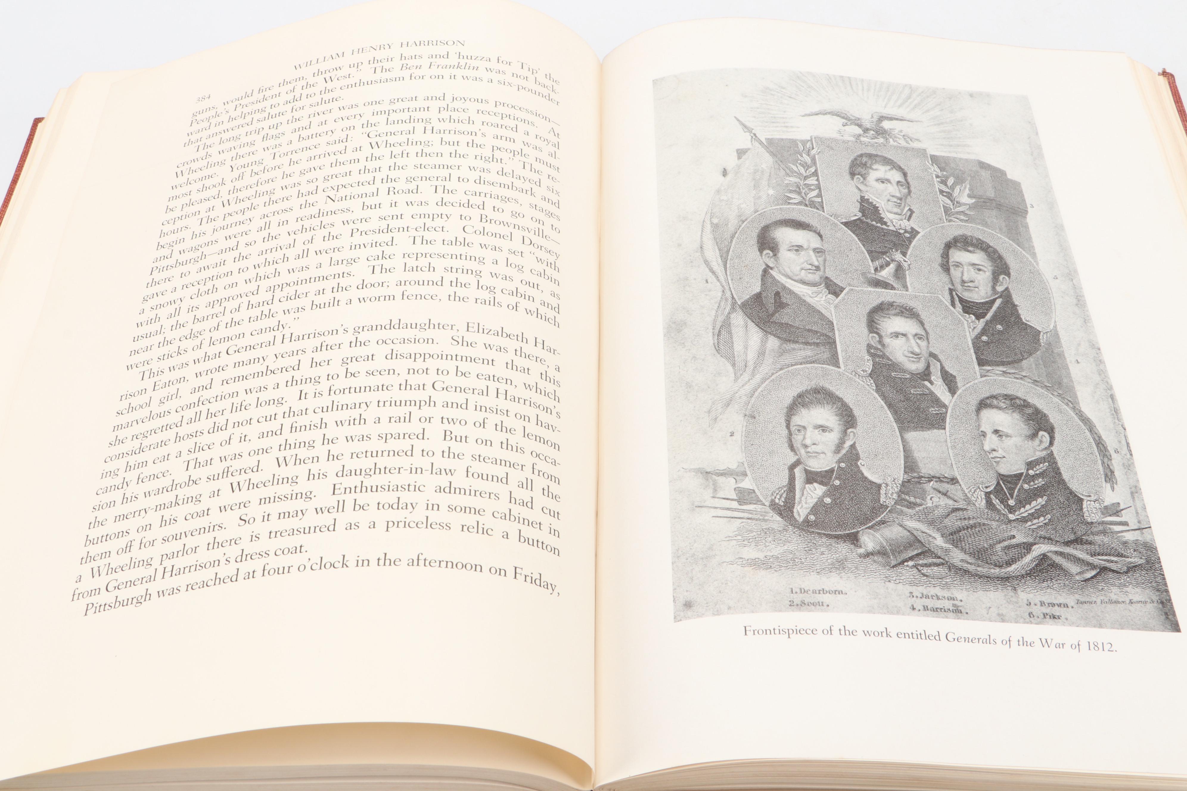 Signed "William Henry Harrison" by James A. Green and More Nonfiction Books