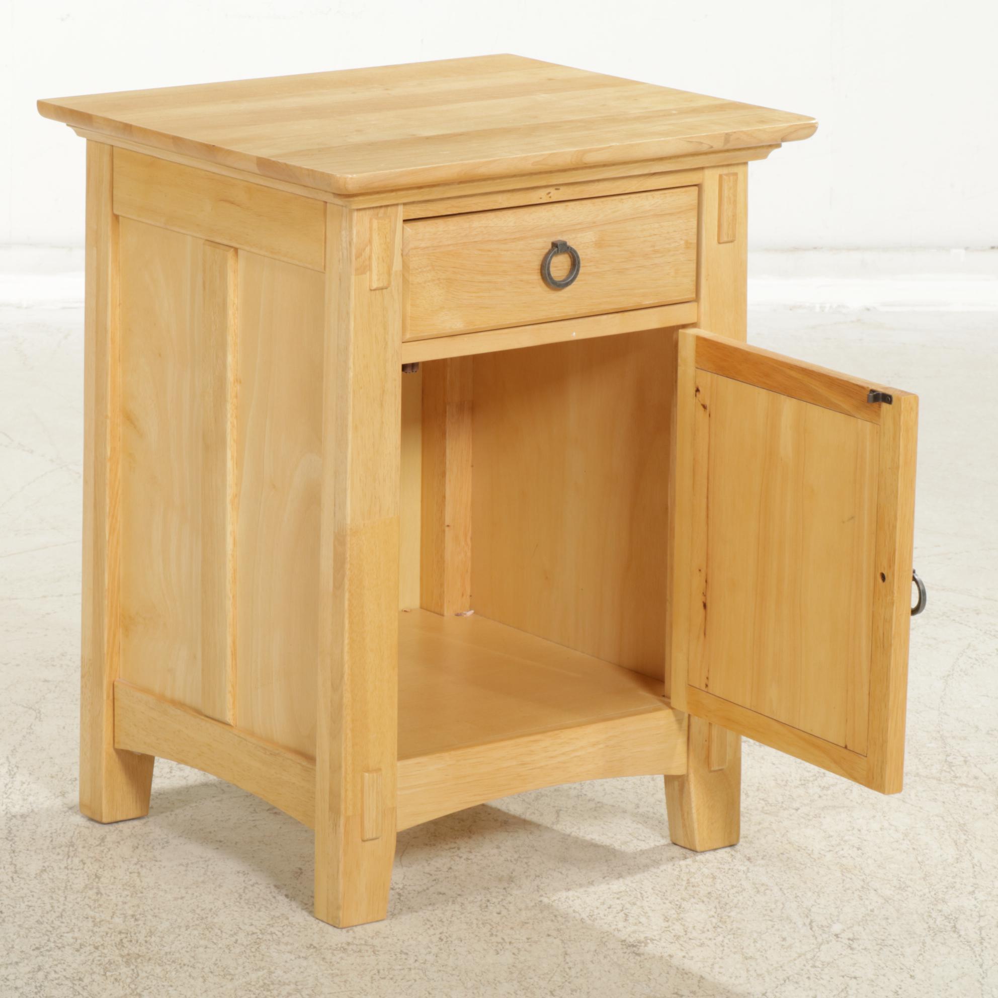 American Signature Wood Cabinet, 21st Century