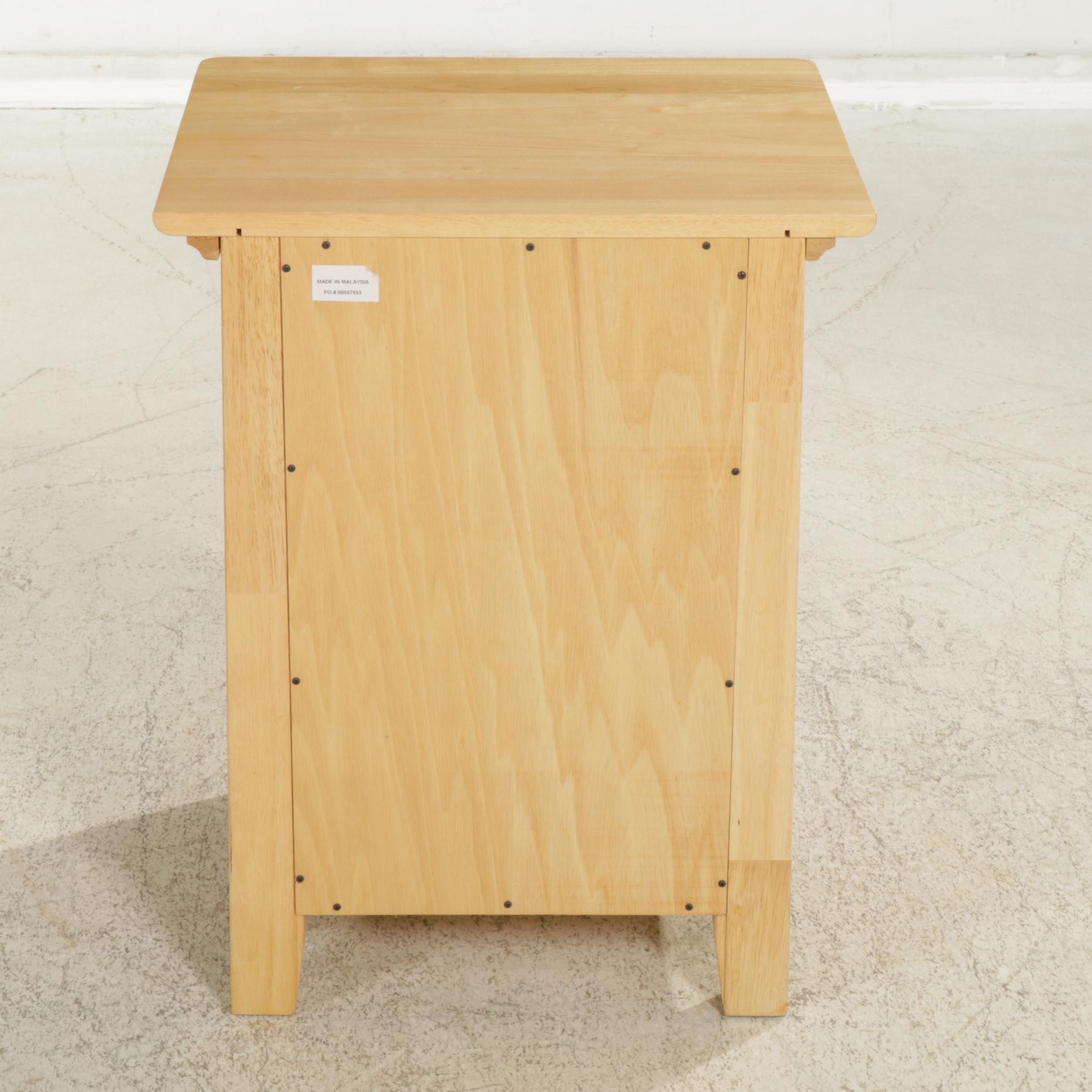 American Signature Wood Cabinet, 21st Century