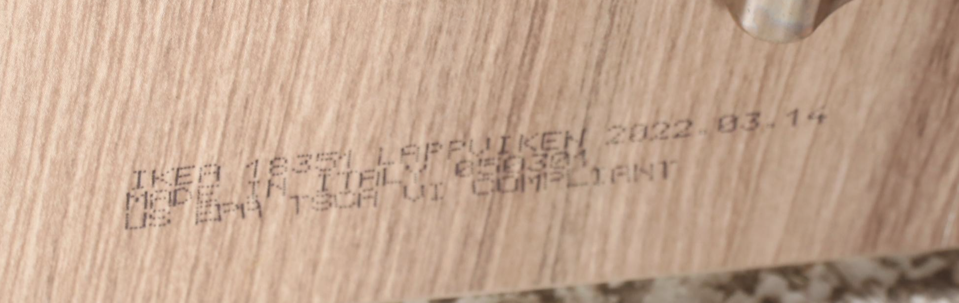 Pair of IKEA Cabinet Compartment Shelves