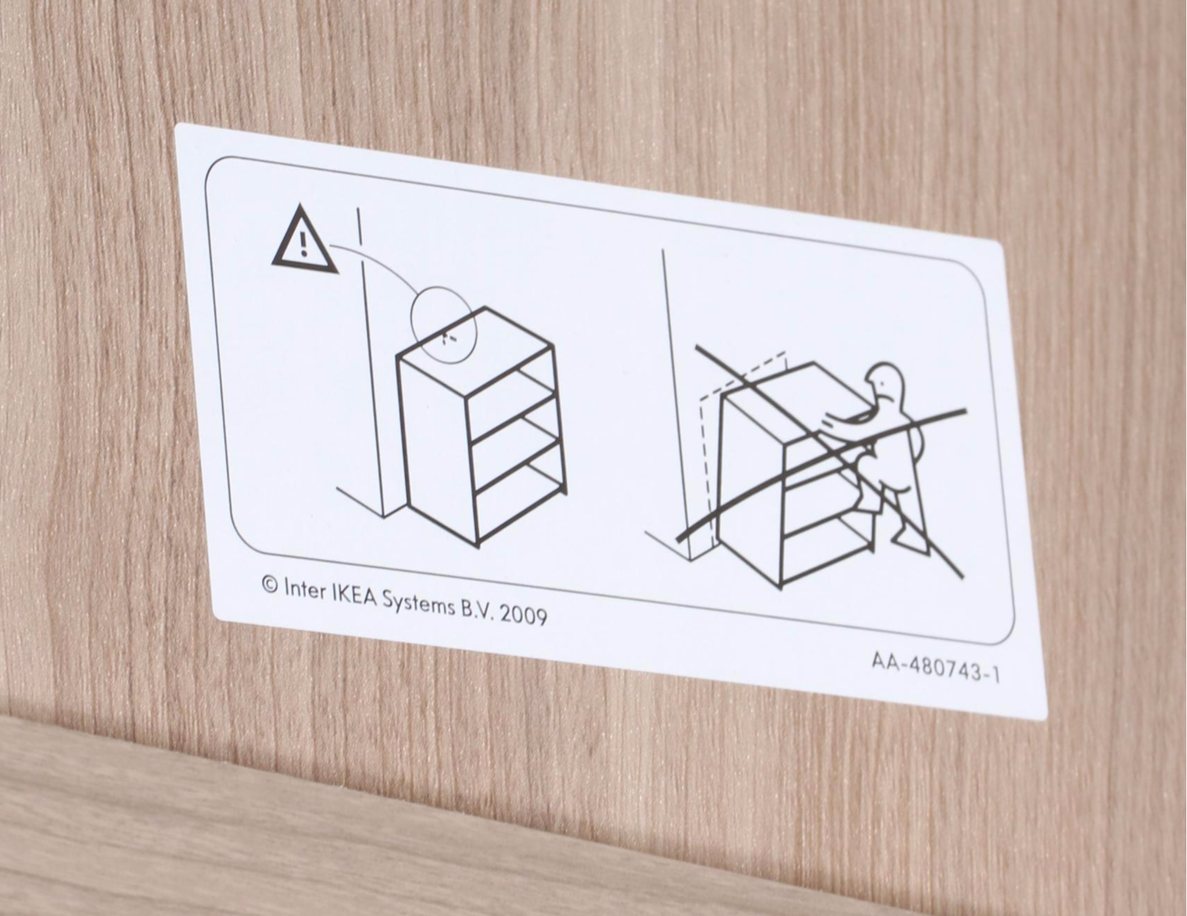 Pair of IKEA Cabinet Compartment Shelves