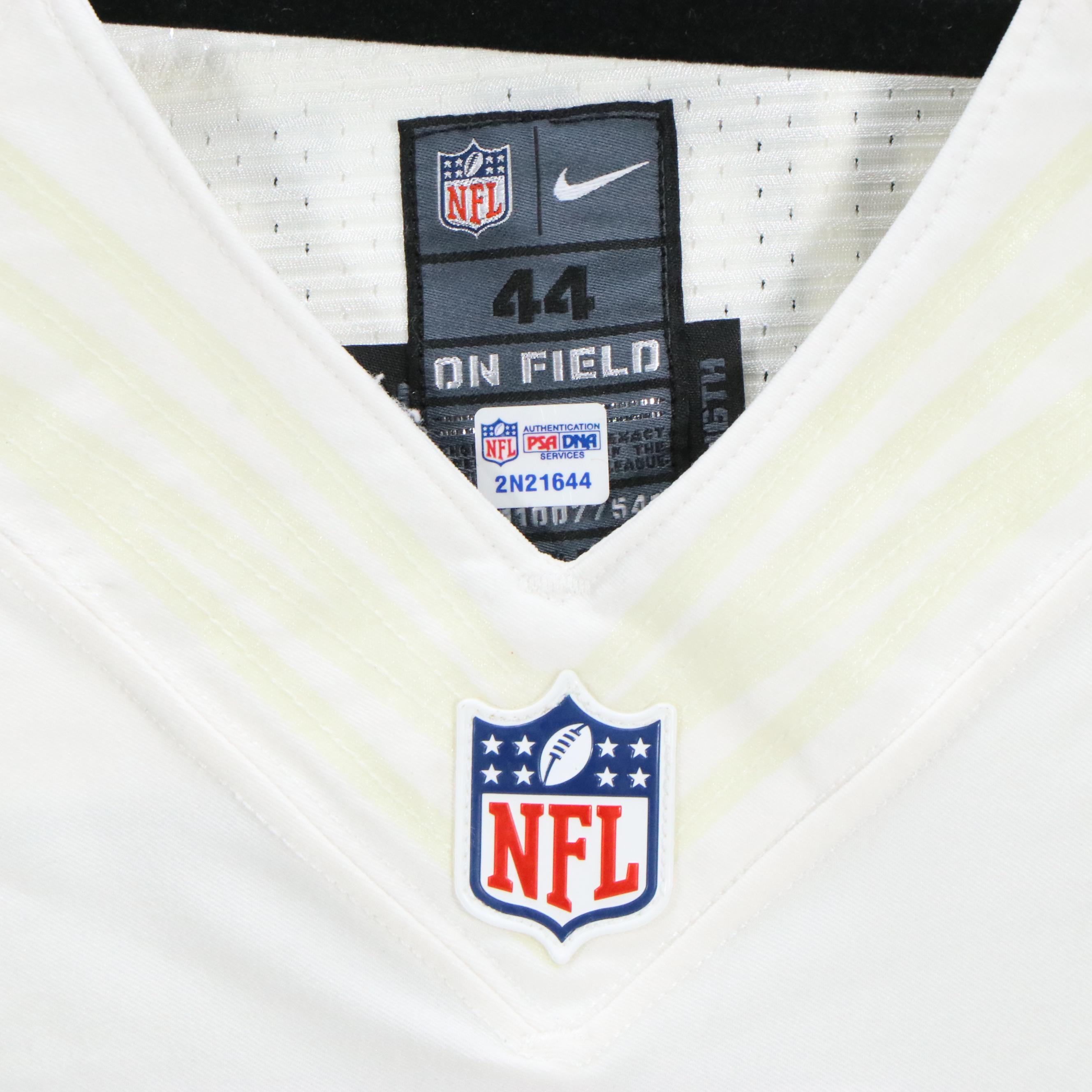 Quinton Coples Game Worn and Signed New York Jets Football Nike Jersey, PSA