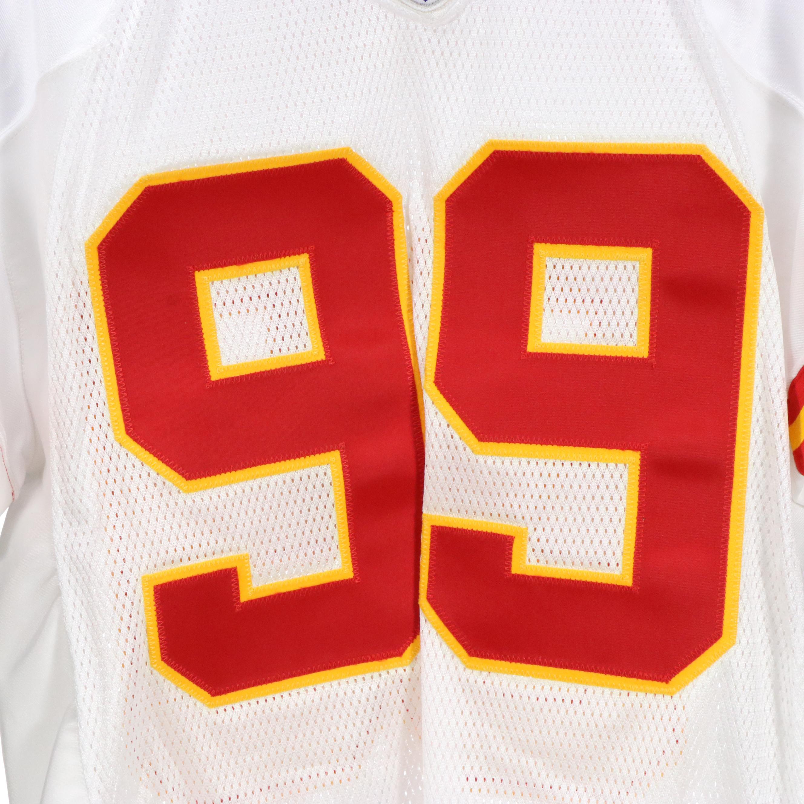 Vonnie Holliday Player Issued Kansas City Chiefs Jersey with Signed Football