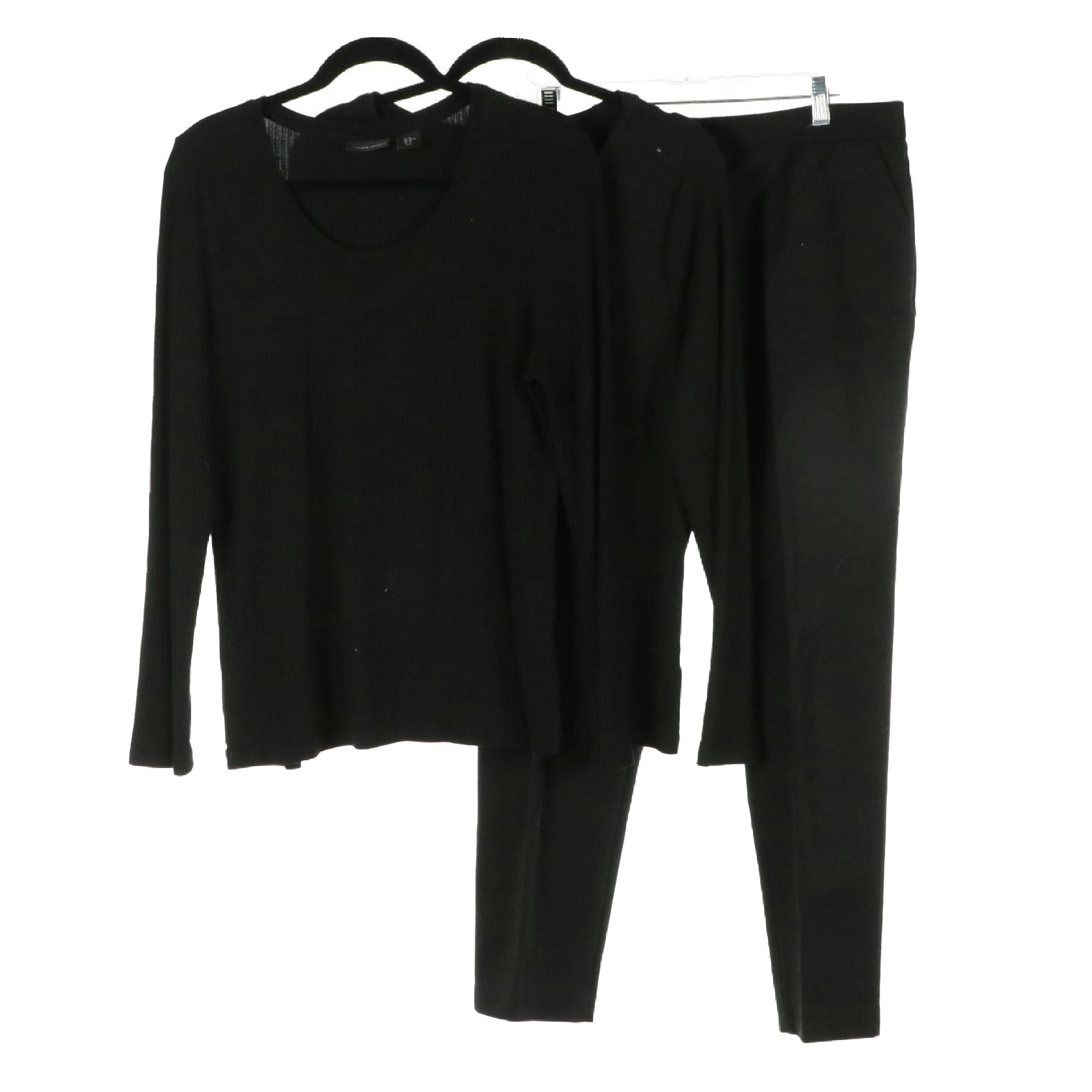 Adrienne Vittadini and A New Day Long Sleeve Tops with Vince Camuto Trousers