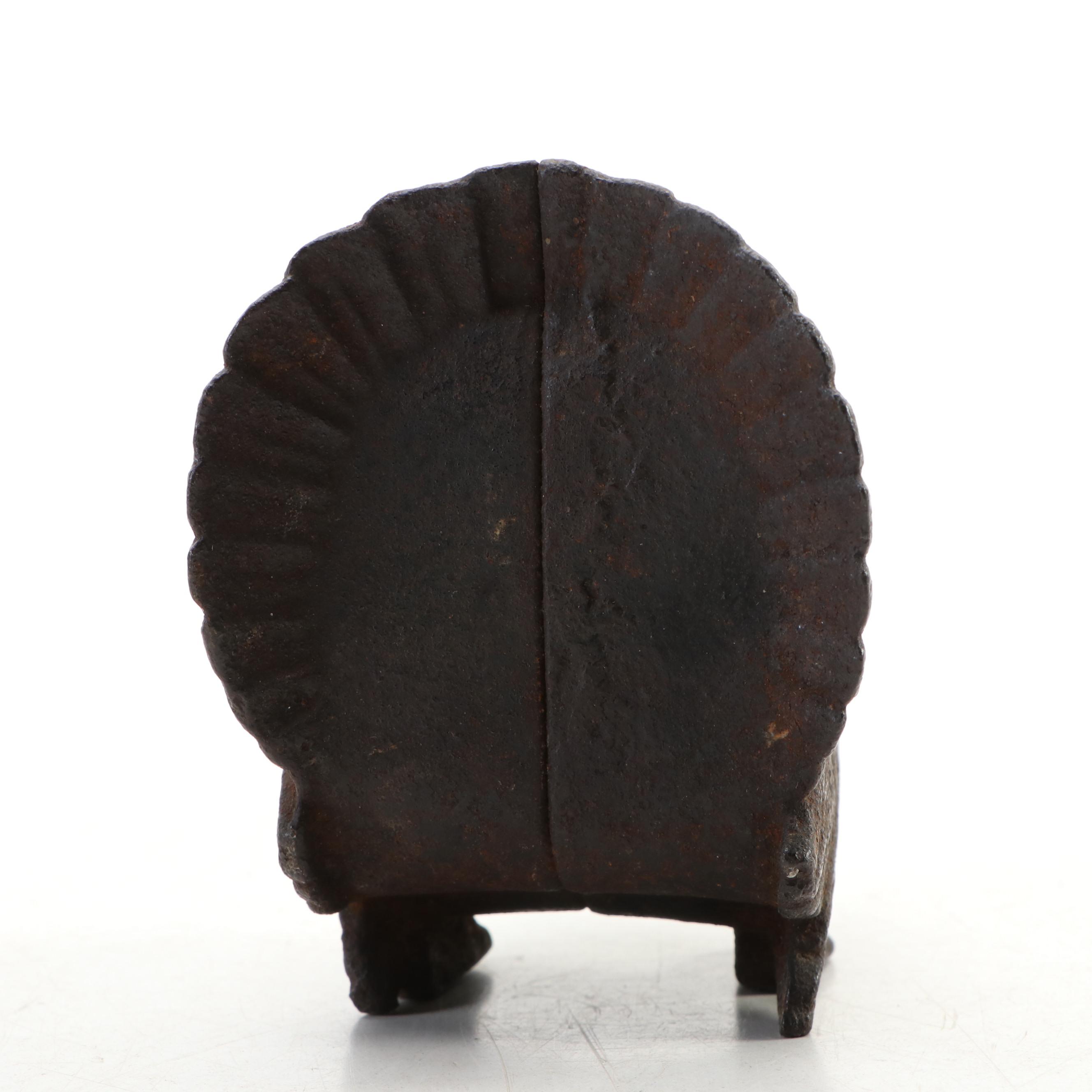 A. C. Williams Cast Iron Turkey Bank, Early 20th Century