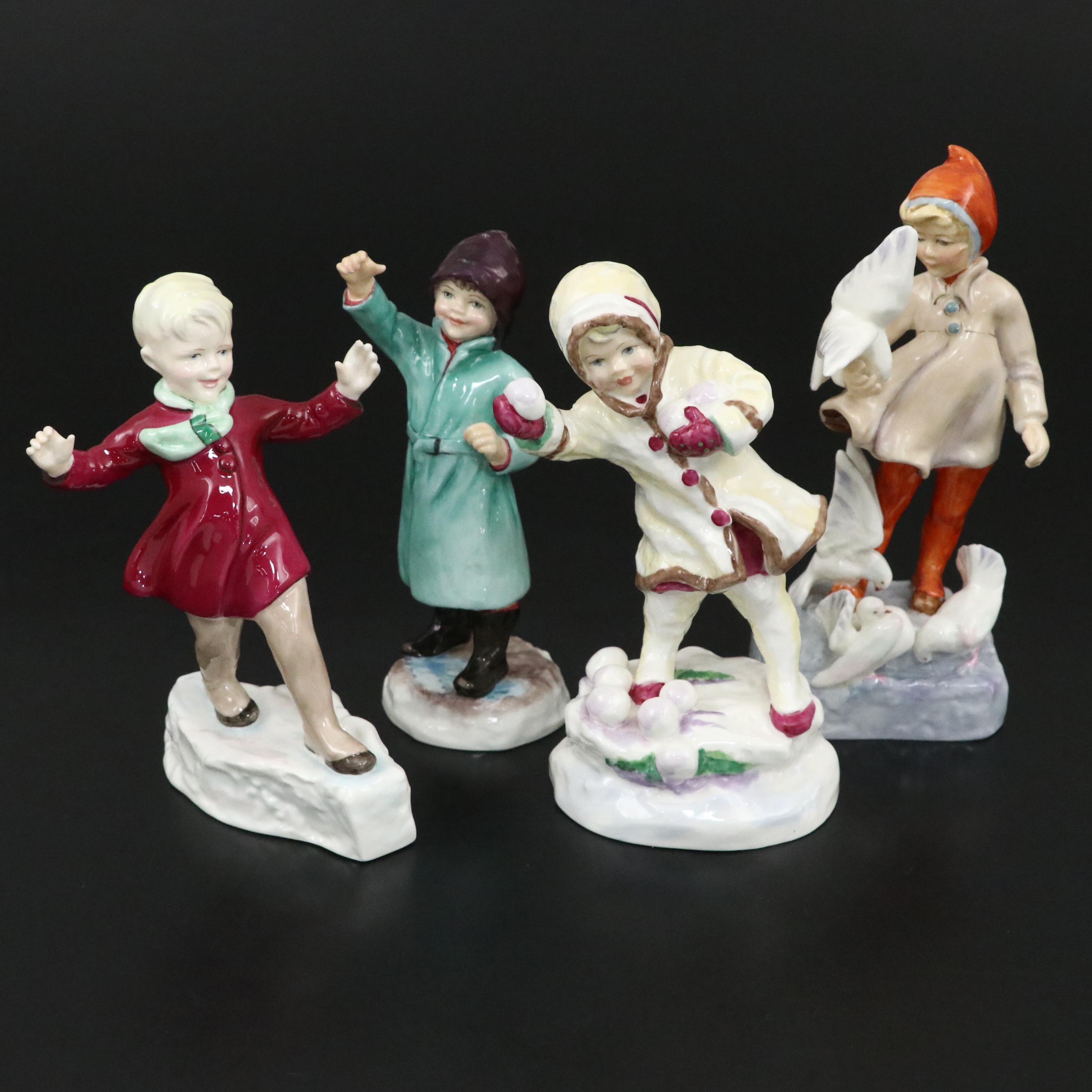 Royal Worcester Bone China Months of The Year "January," "December" and More