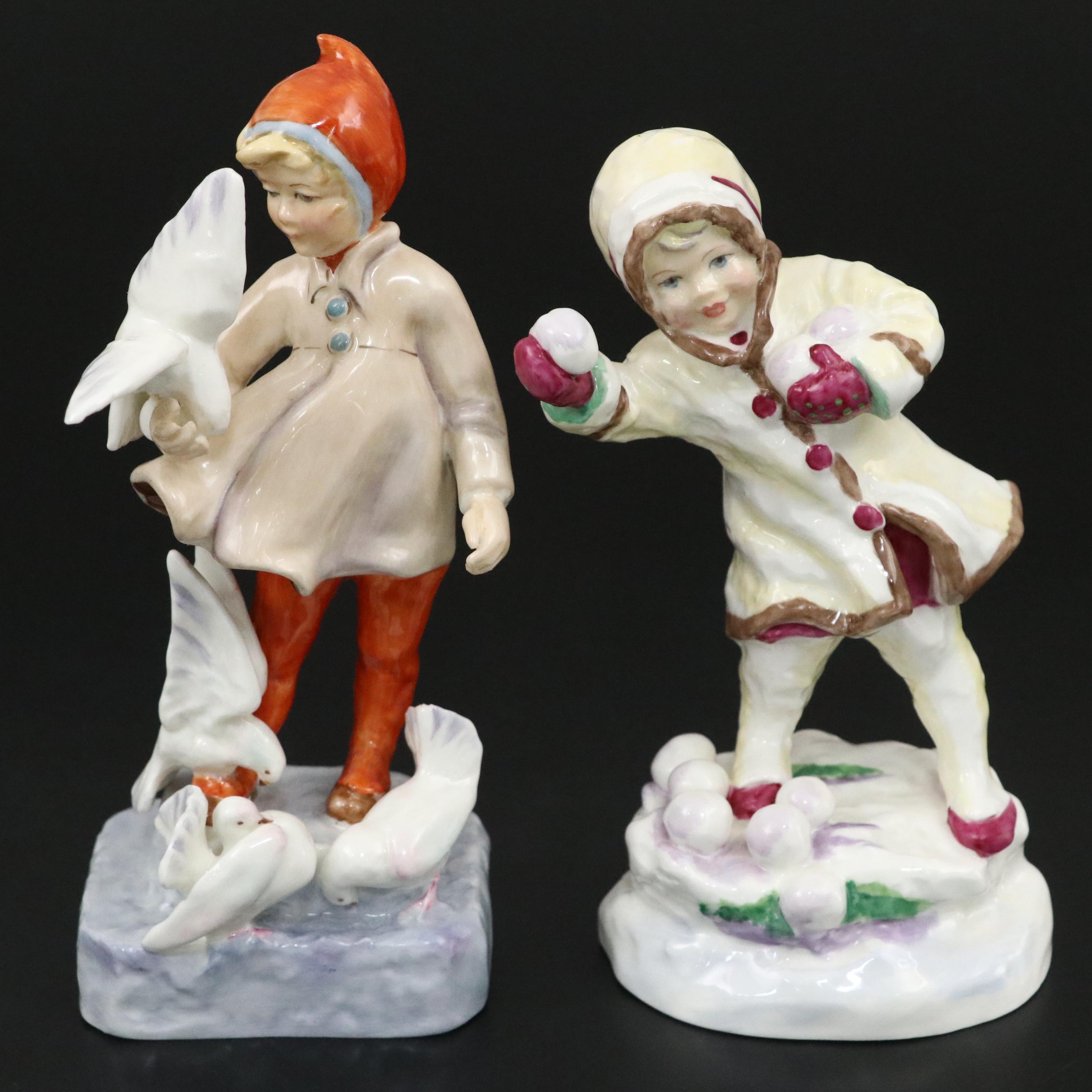 Royal Worcester Bone China Months of The Year "January," "December" and More