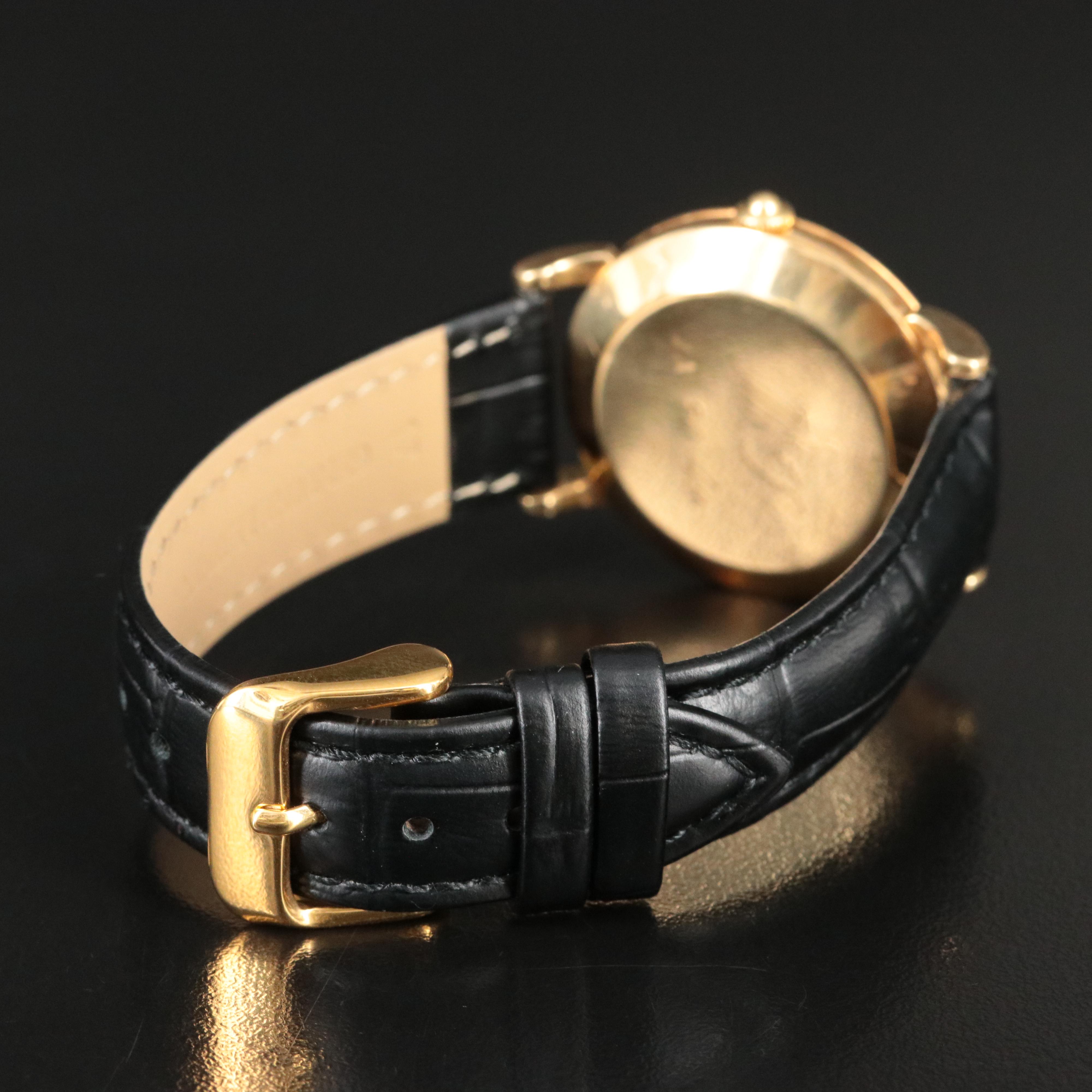 Vintage 18K Omega Bumper Automatic Watch