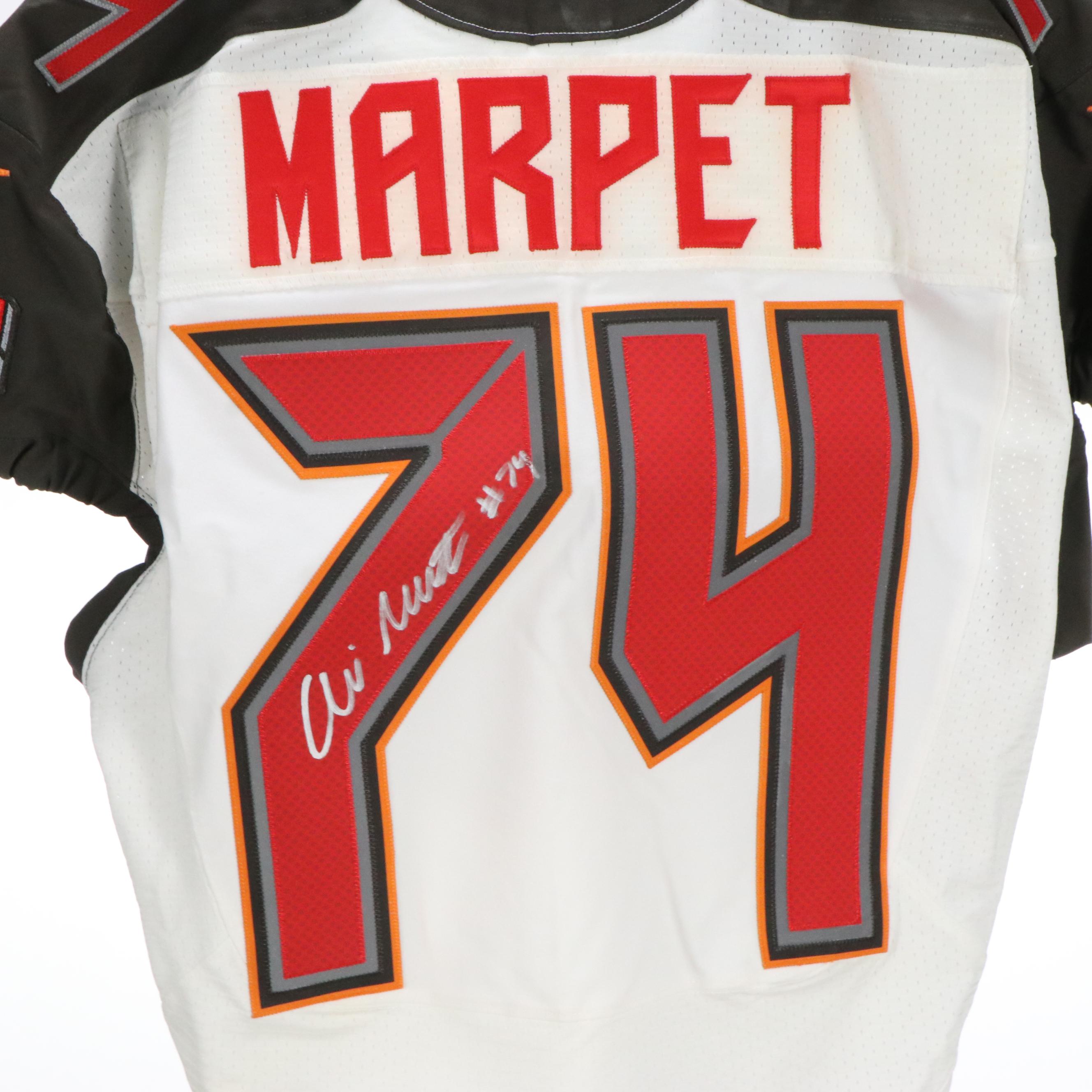 Ali Marpet Signed and Player Issued Tampa Bay Buccaneers Nike Football Jersey