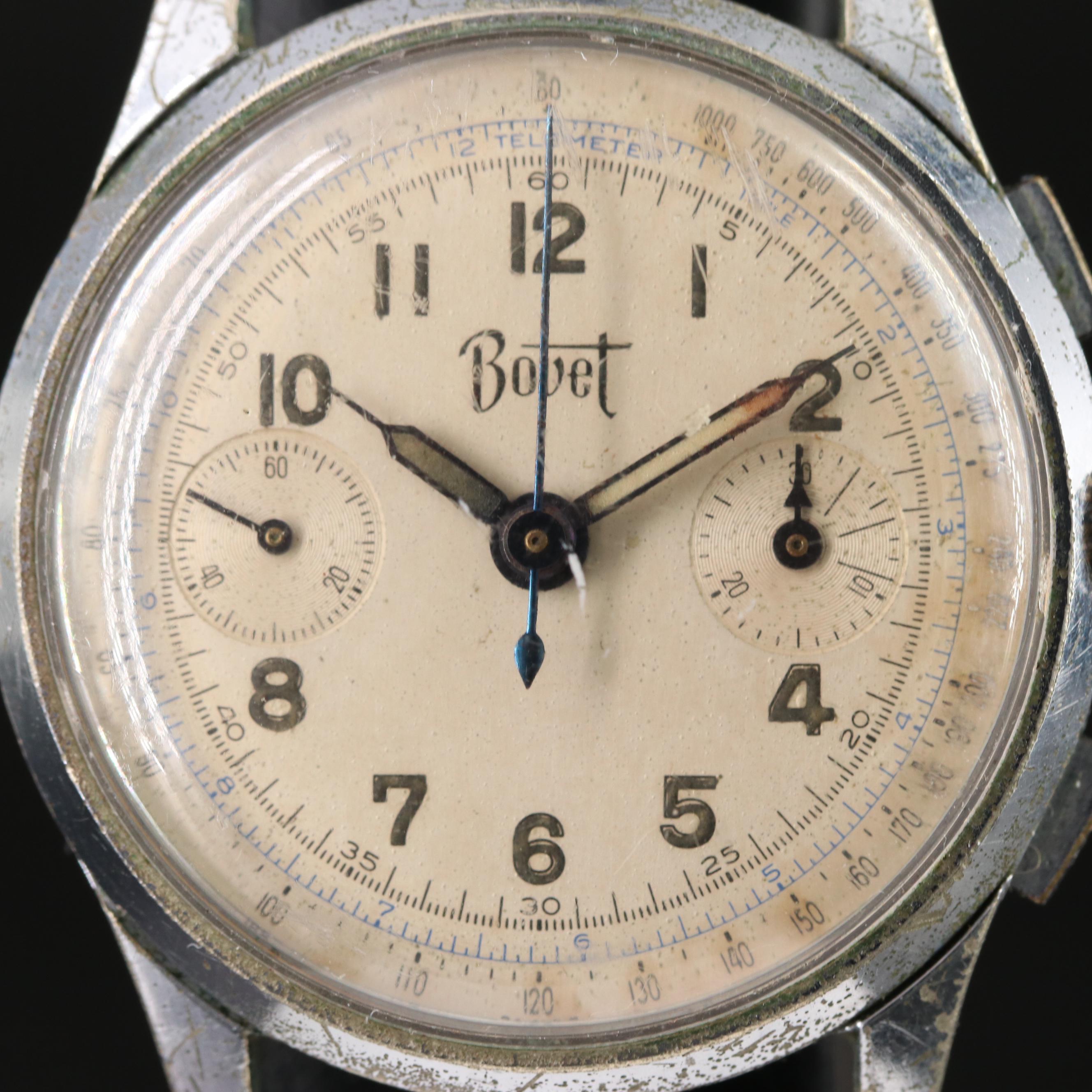 Vintage Bovet Chronograph Watch