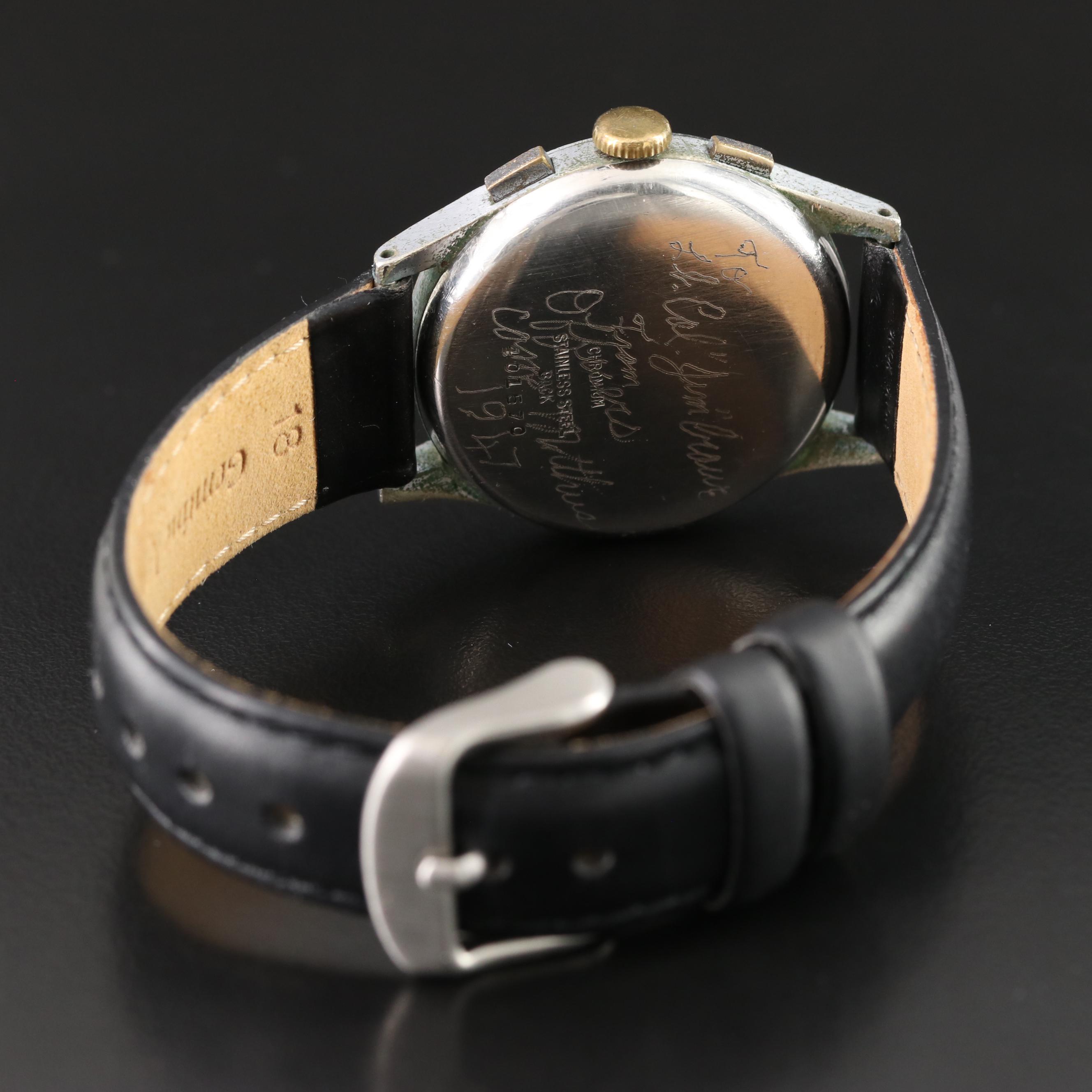 Vintage Bovet Chronograph Watch