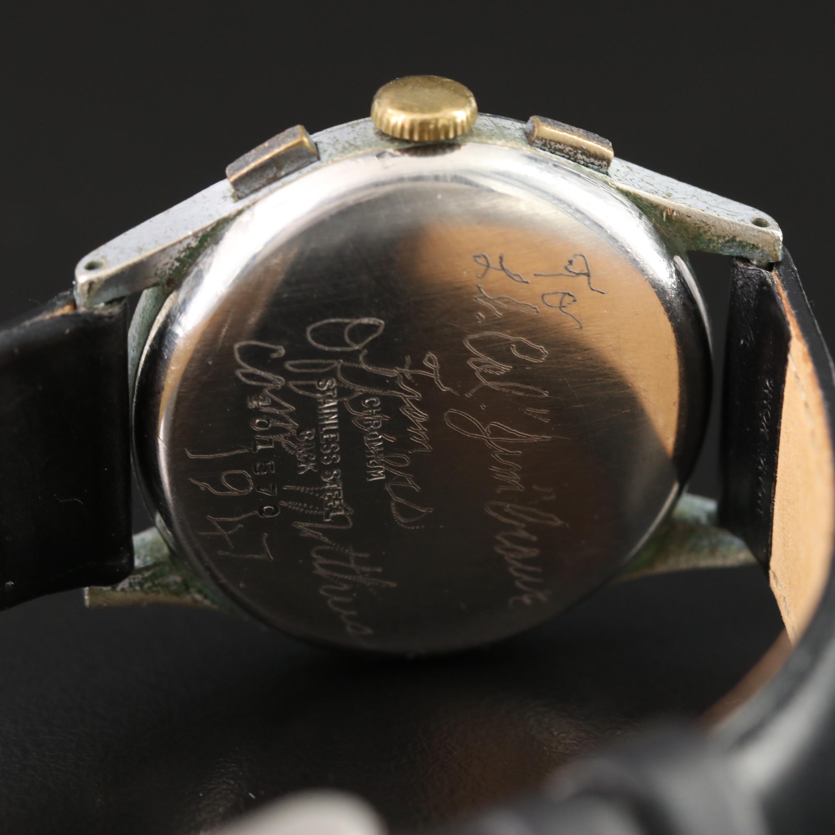 Vintage Bovet Chronograph Watch