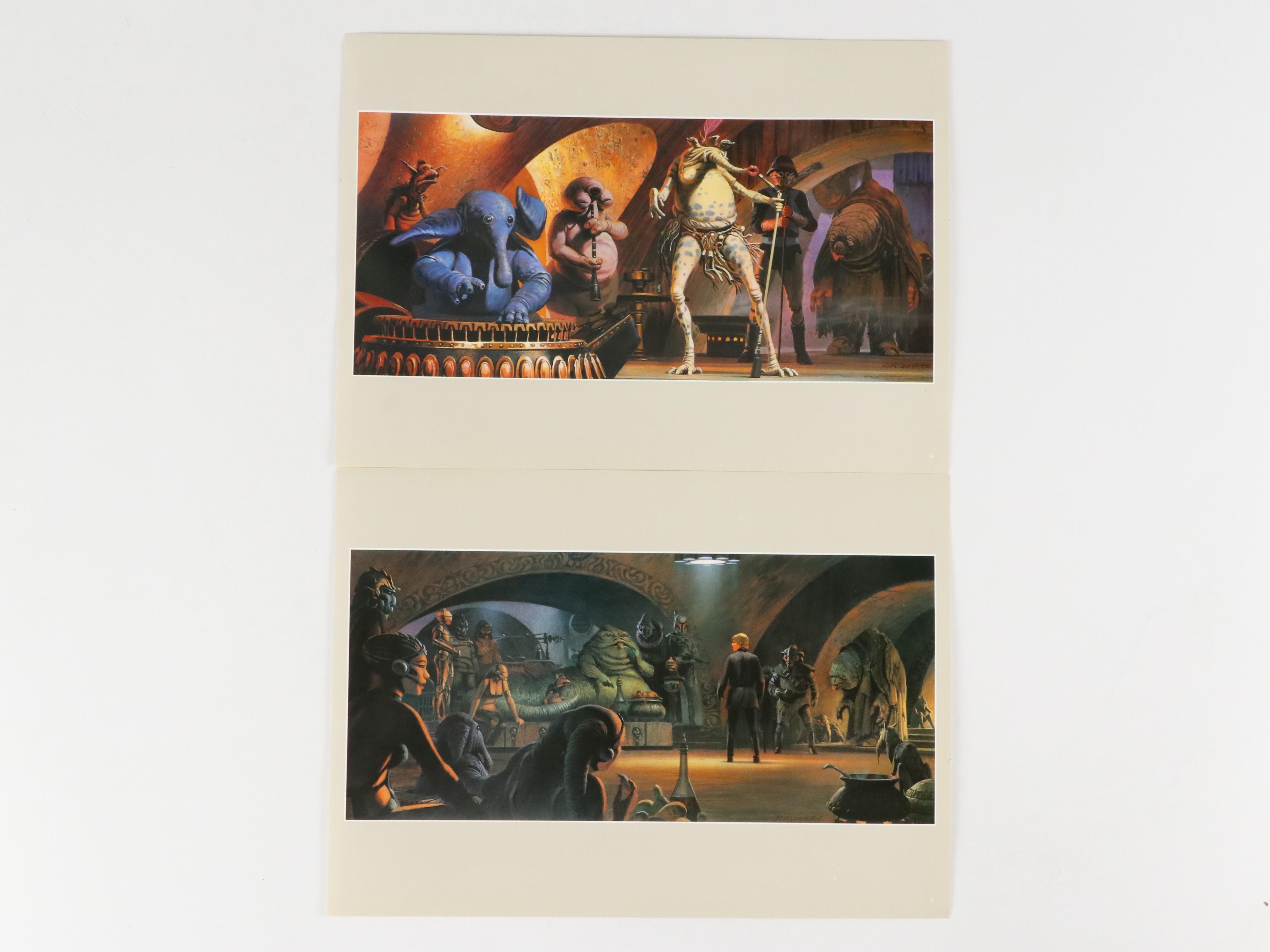 "Star Wars: Return of the Jedi" Print Portfolio by Ralph McQuarrie, 1983