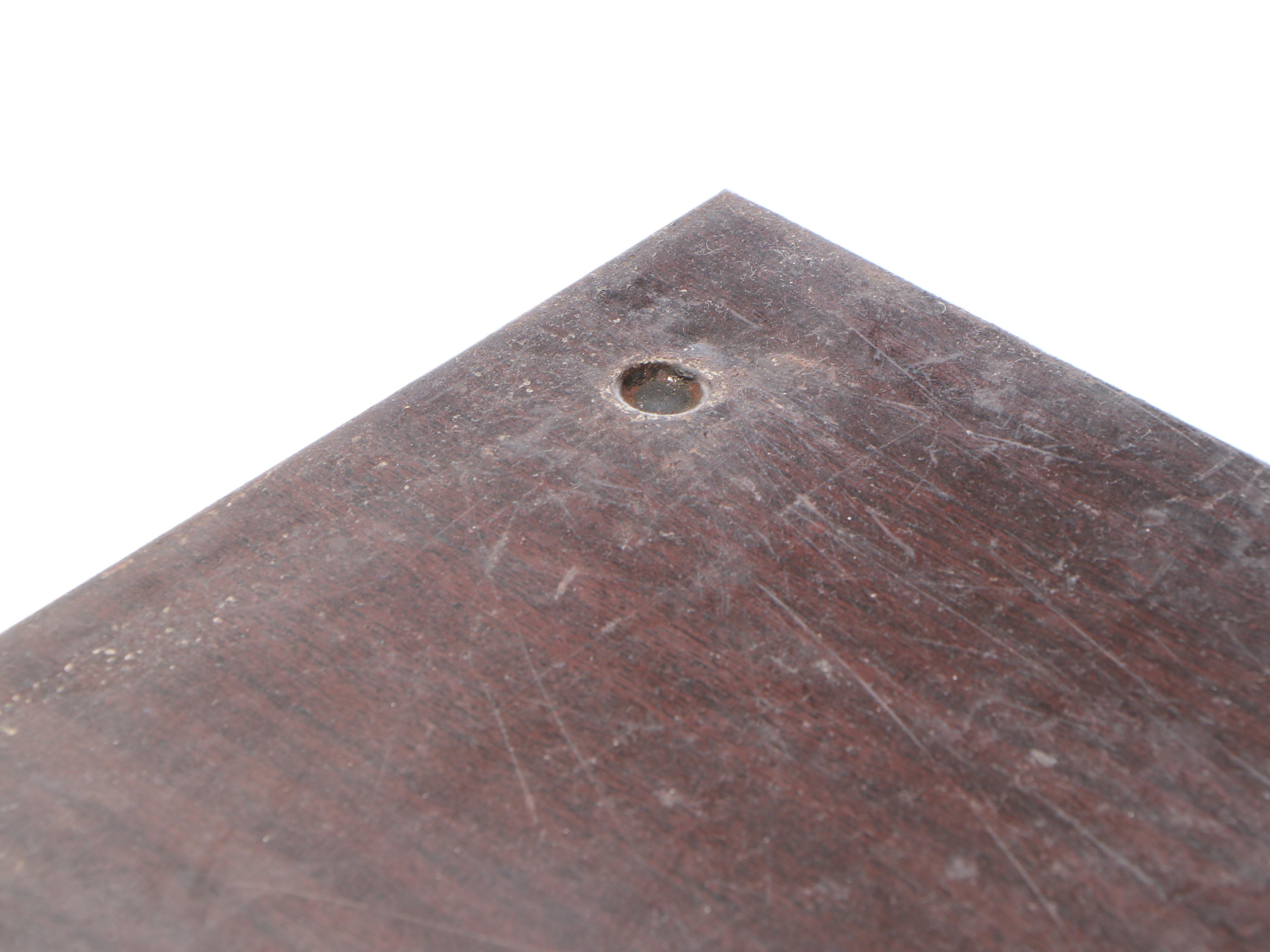 Vintage Watchmaker's Metal Crystal Cabinet by C&E Marshall