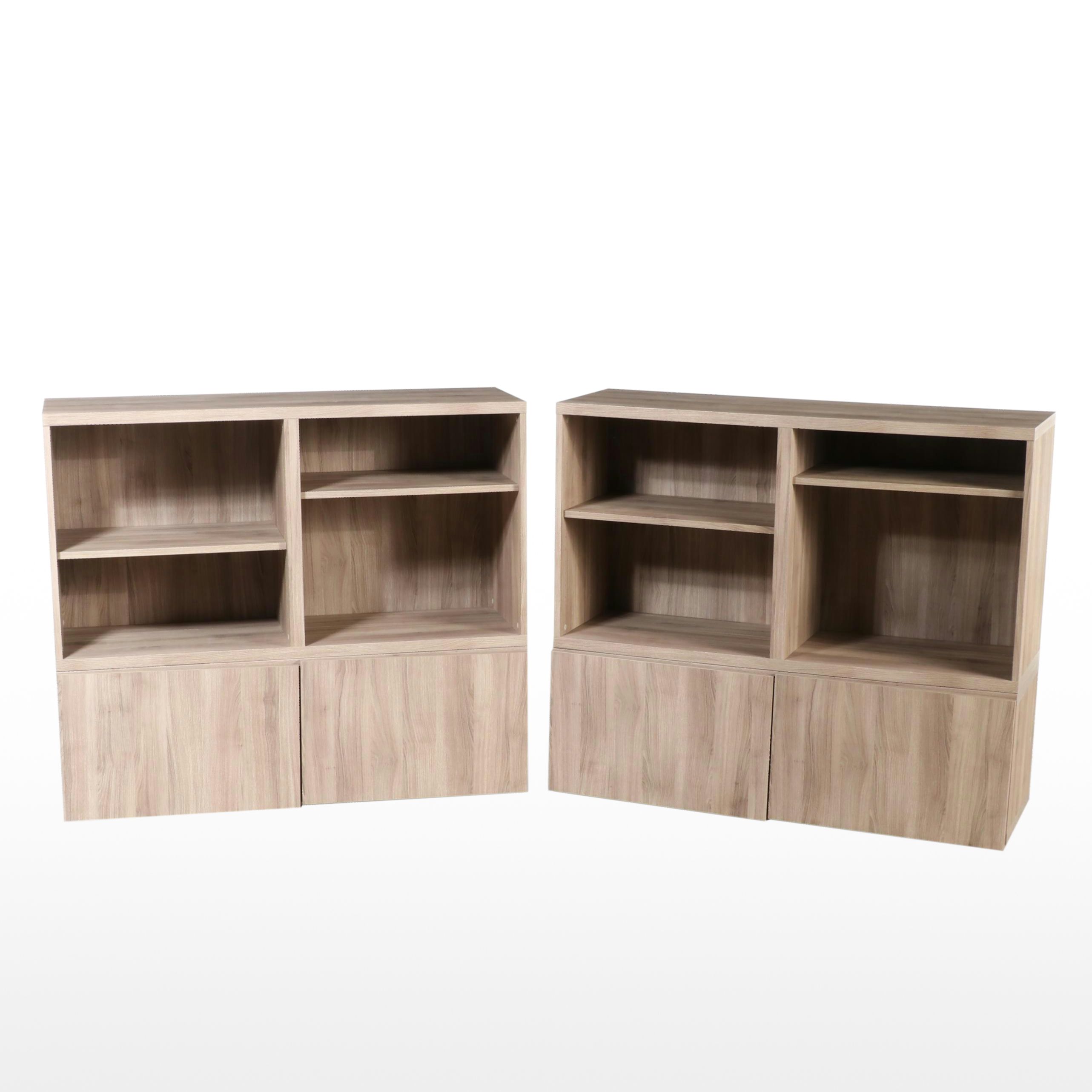 Pair of IKEA Cabinet Compartment Shelves