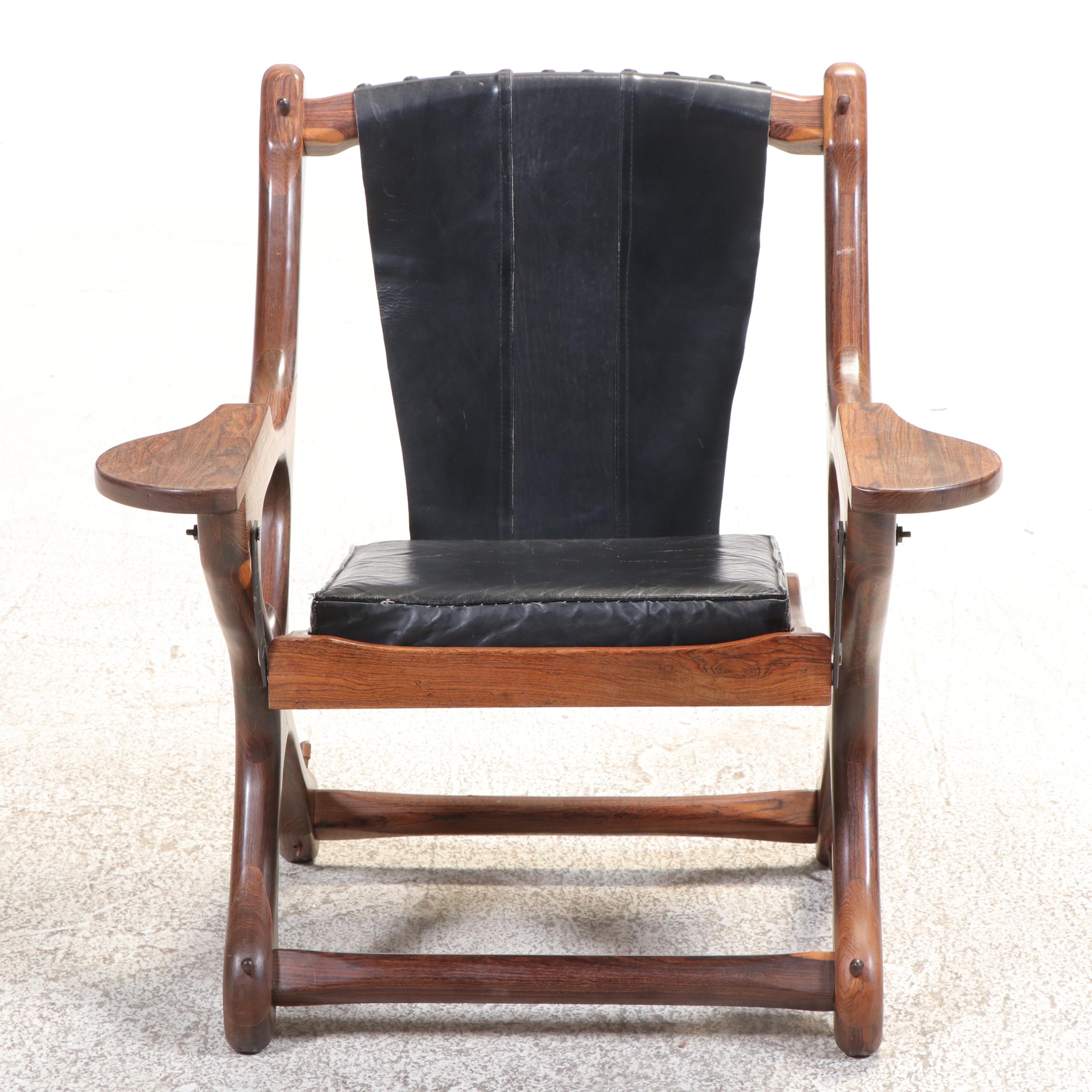 Don S. Shoemaker for Señal S.A. Cocobolo "Swinger" Lounge Chair, Circa 1960