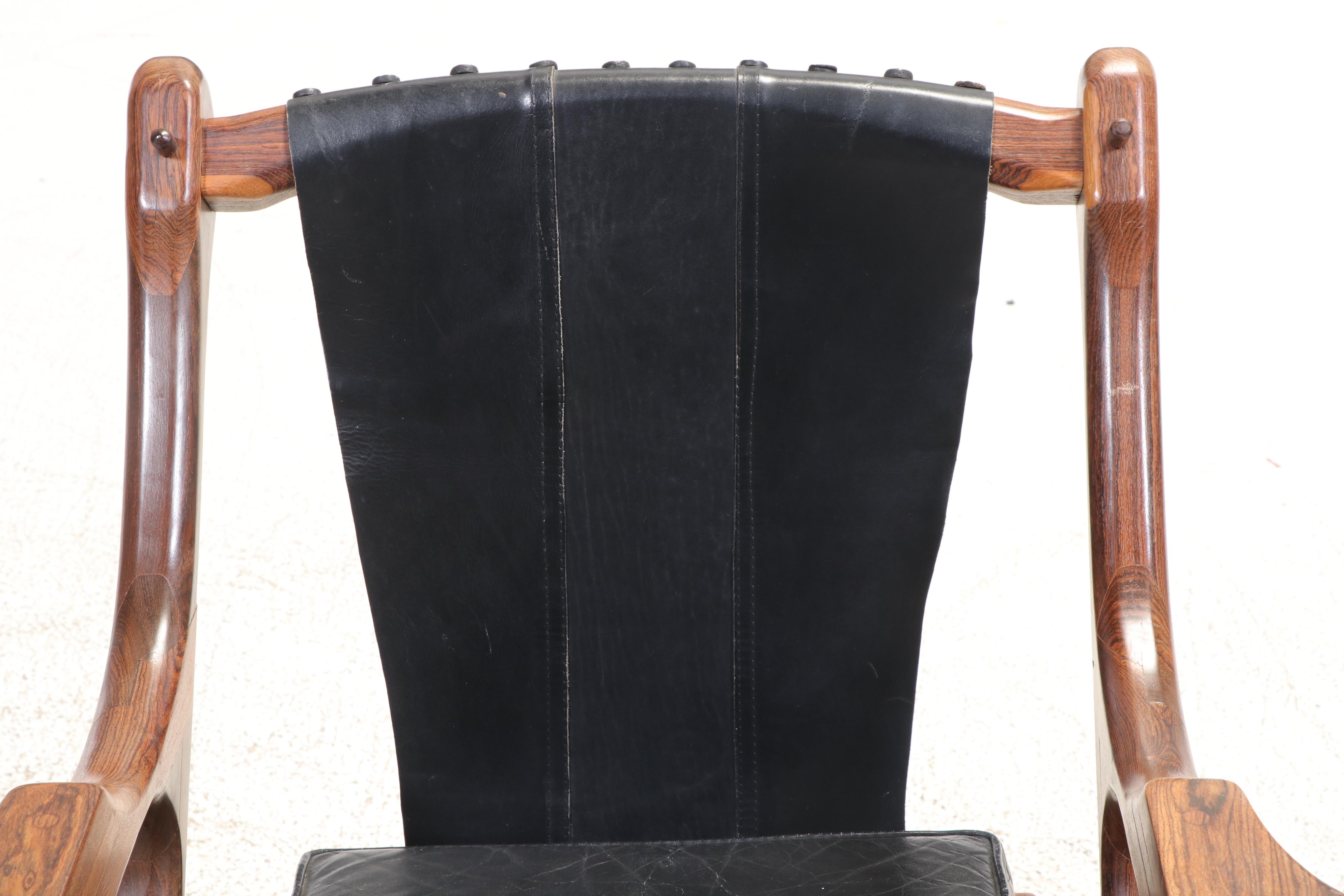 Don S. Shoemaker for Señal S.A. Cocobolo "Swinger" Lounge Chair, Circa 1960