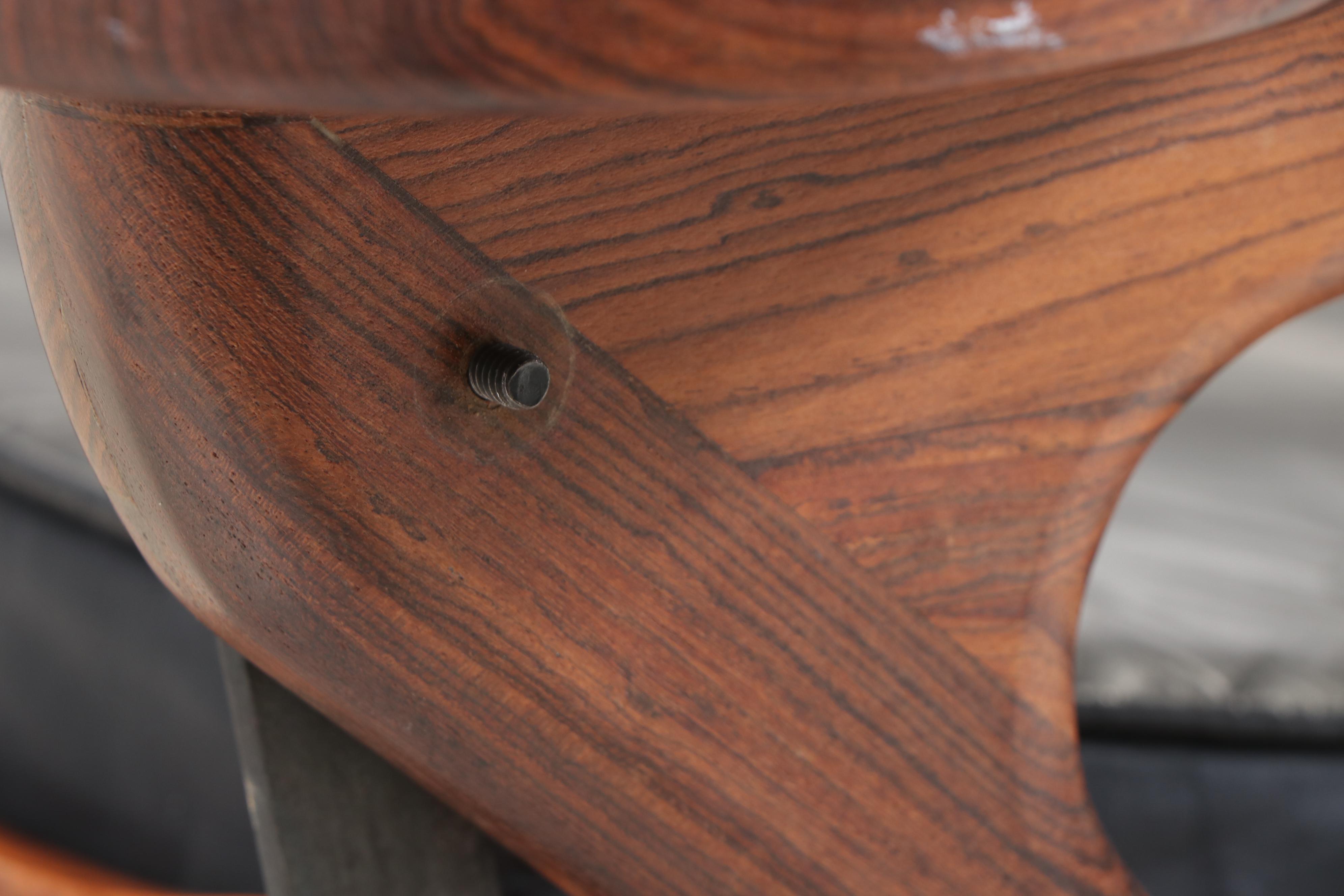 Don S. Shoemaker for Señal S.A. Cocobolo "Swinger" Lounge Chair, Circa 1960