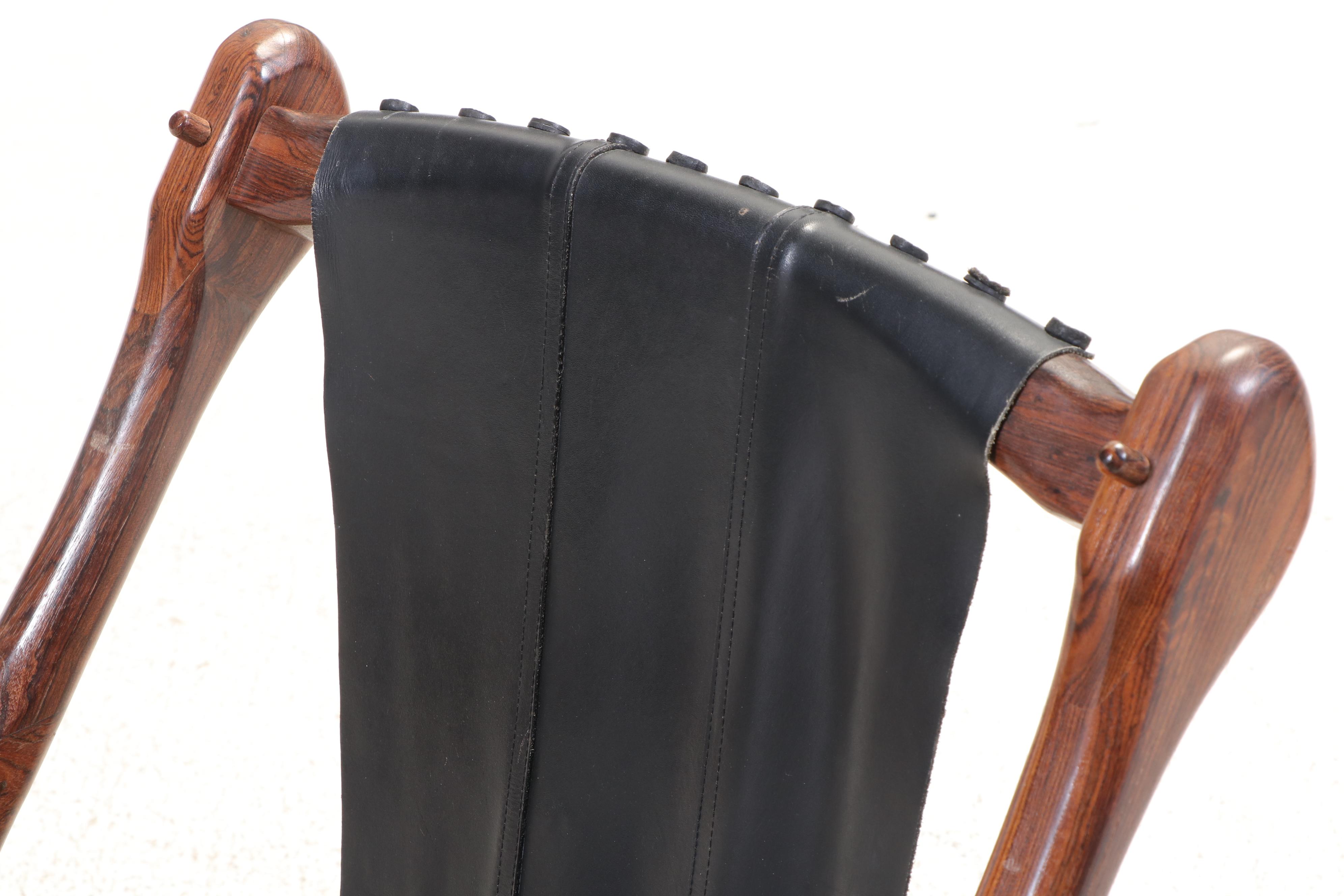 Don S. Shoemaker for Señal S.A. Cocobolo "Swinger" Lounge Chair, Circa 1960