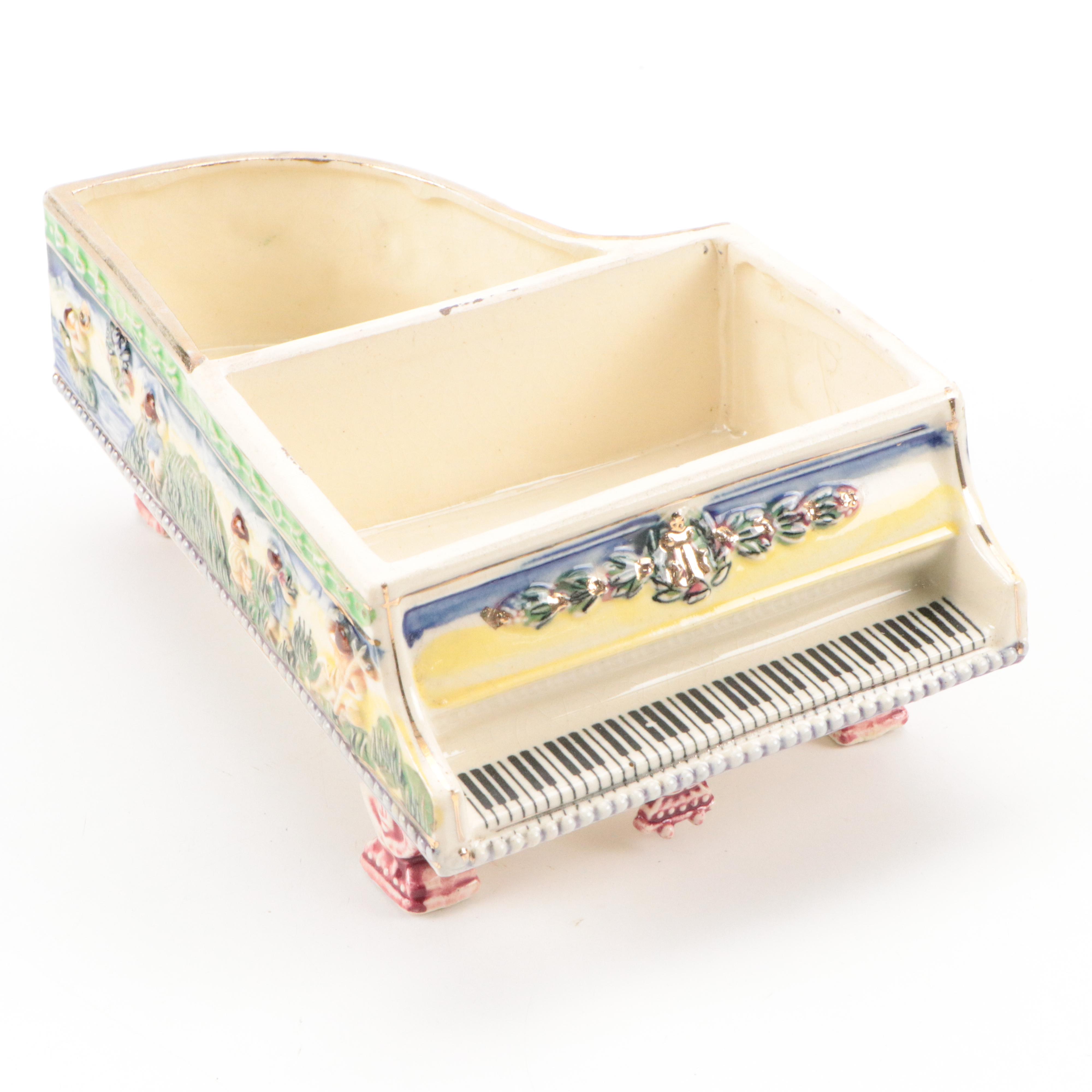 Lenox "Beauty Of The Ball" Porcelain Figurine with Ceramic Ashtray and More