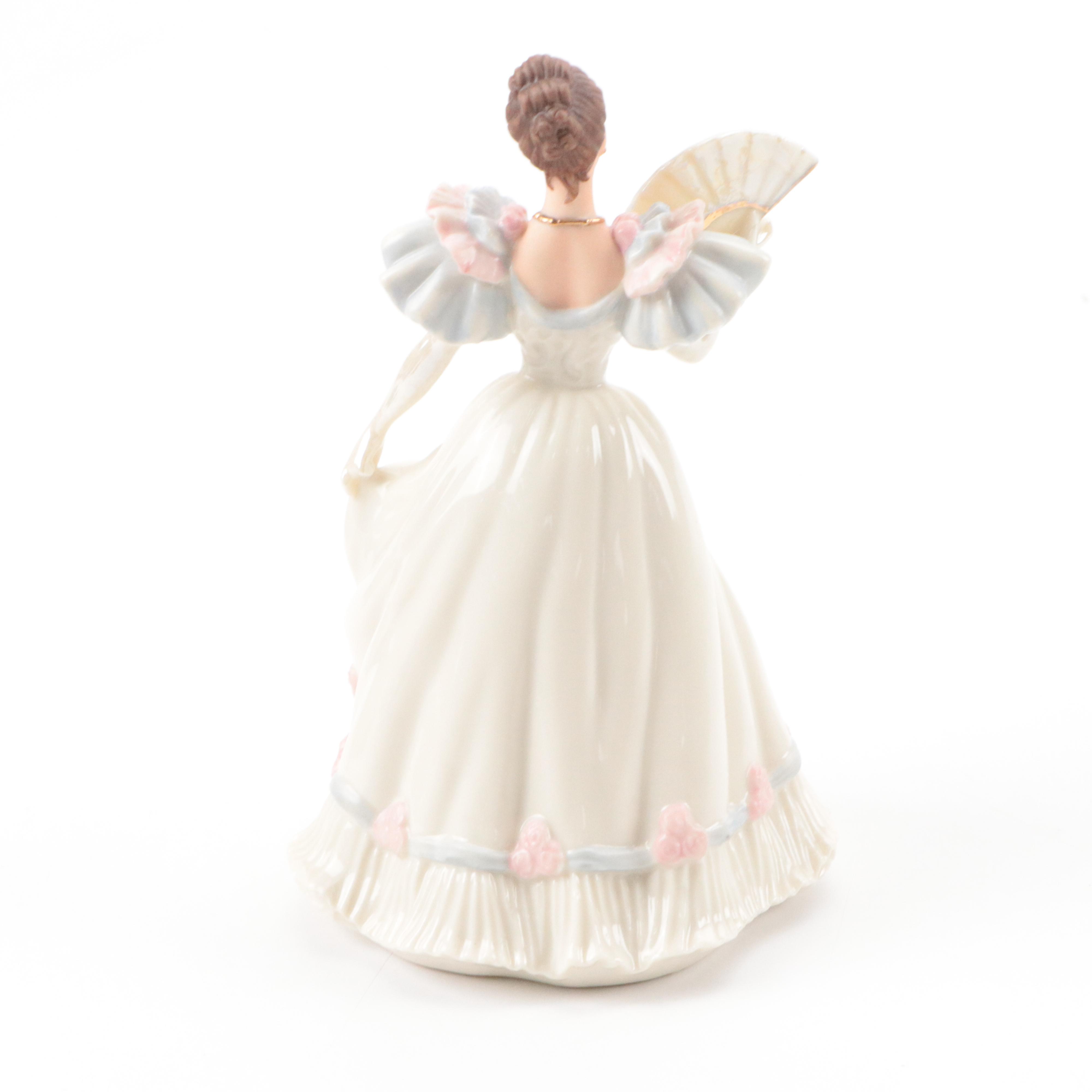 Lenox "Beauty Of The Ball" Porcelain Figurine with Ceramic Ashtray and More