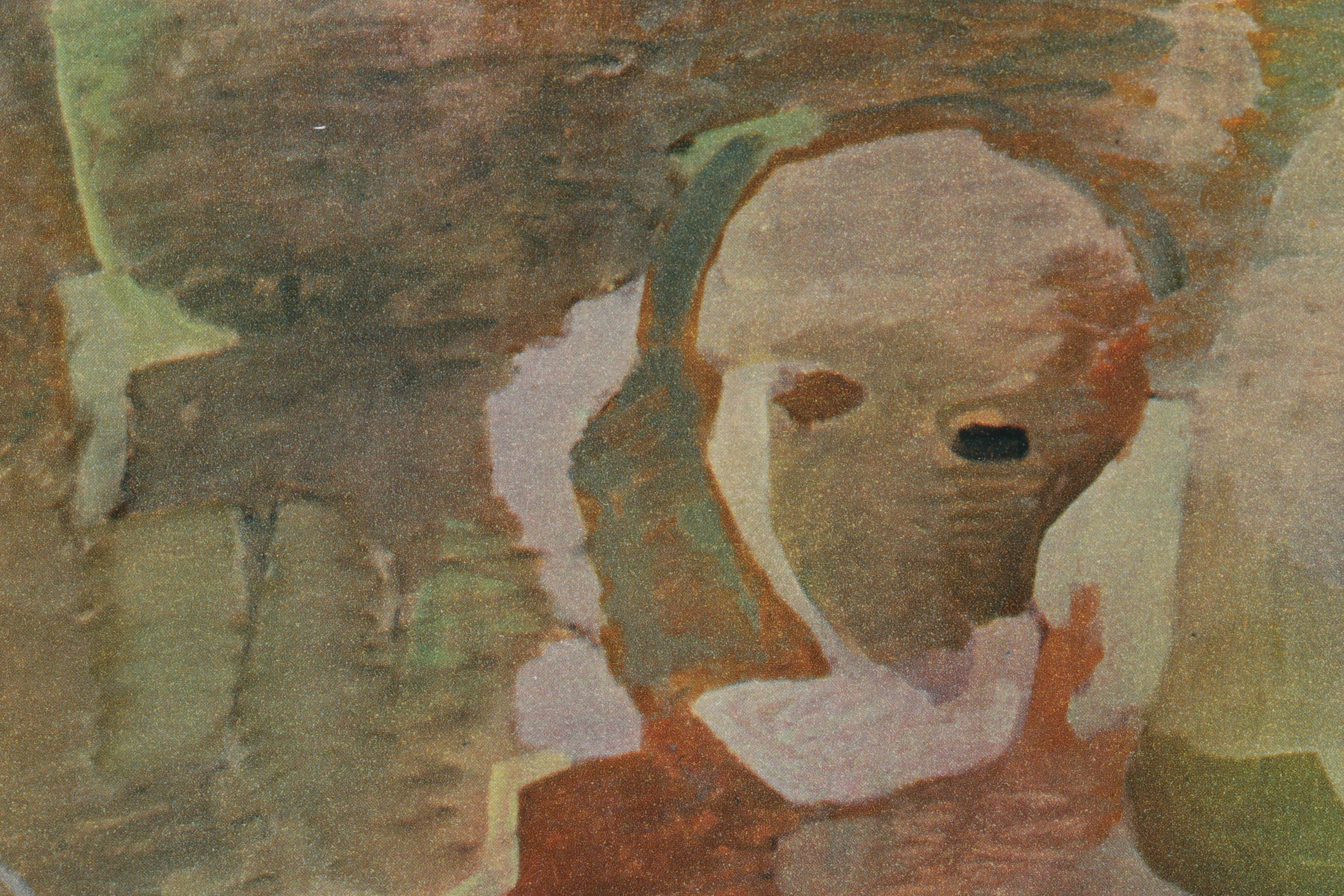 Francisco Borès Lopez Heliogravure "The Sailor's Wife" From "Borès," 1961