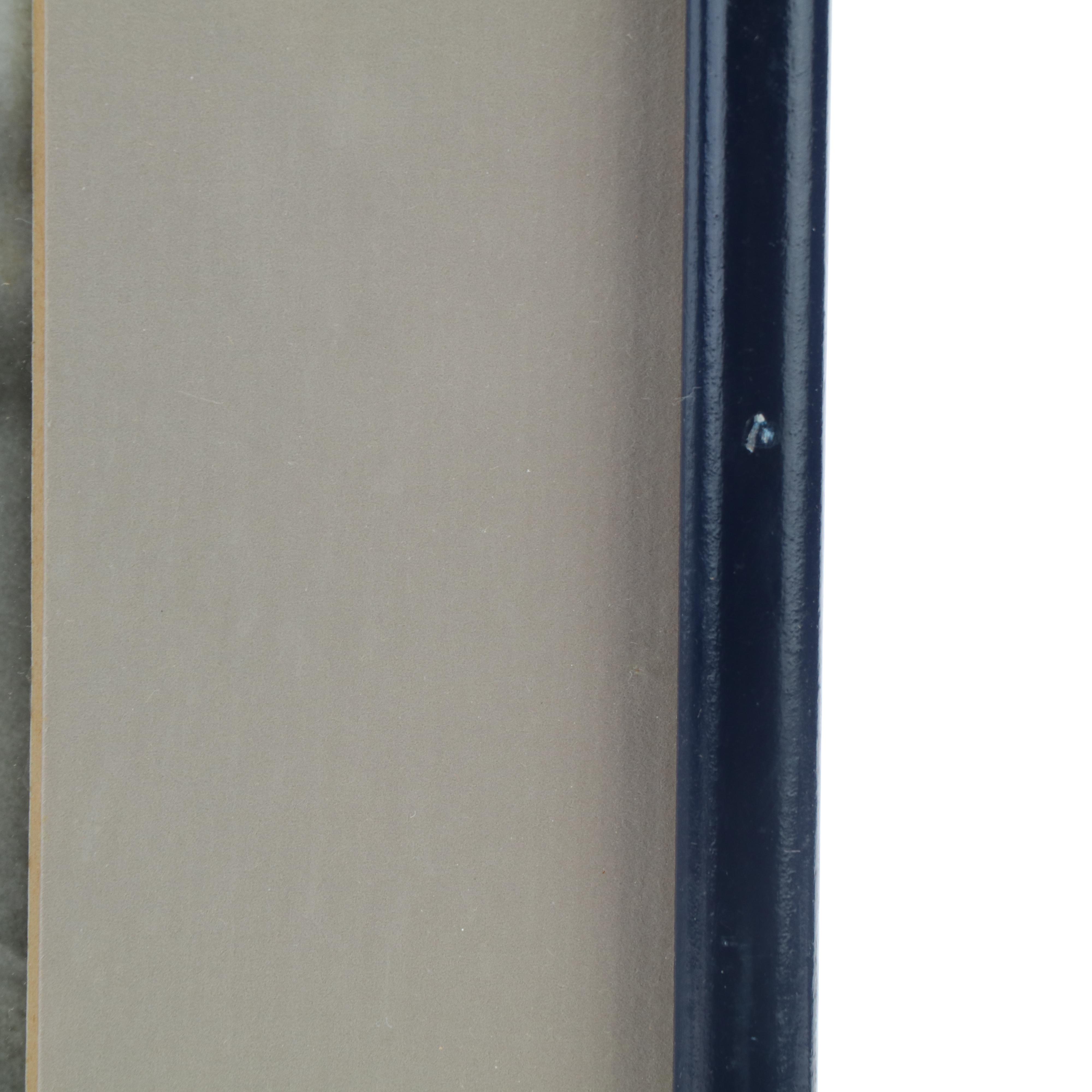 Burt Reynolds Signed Framed and Matted Movie Print