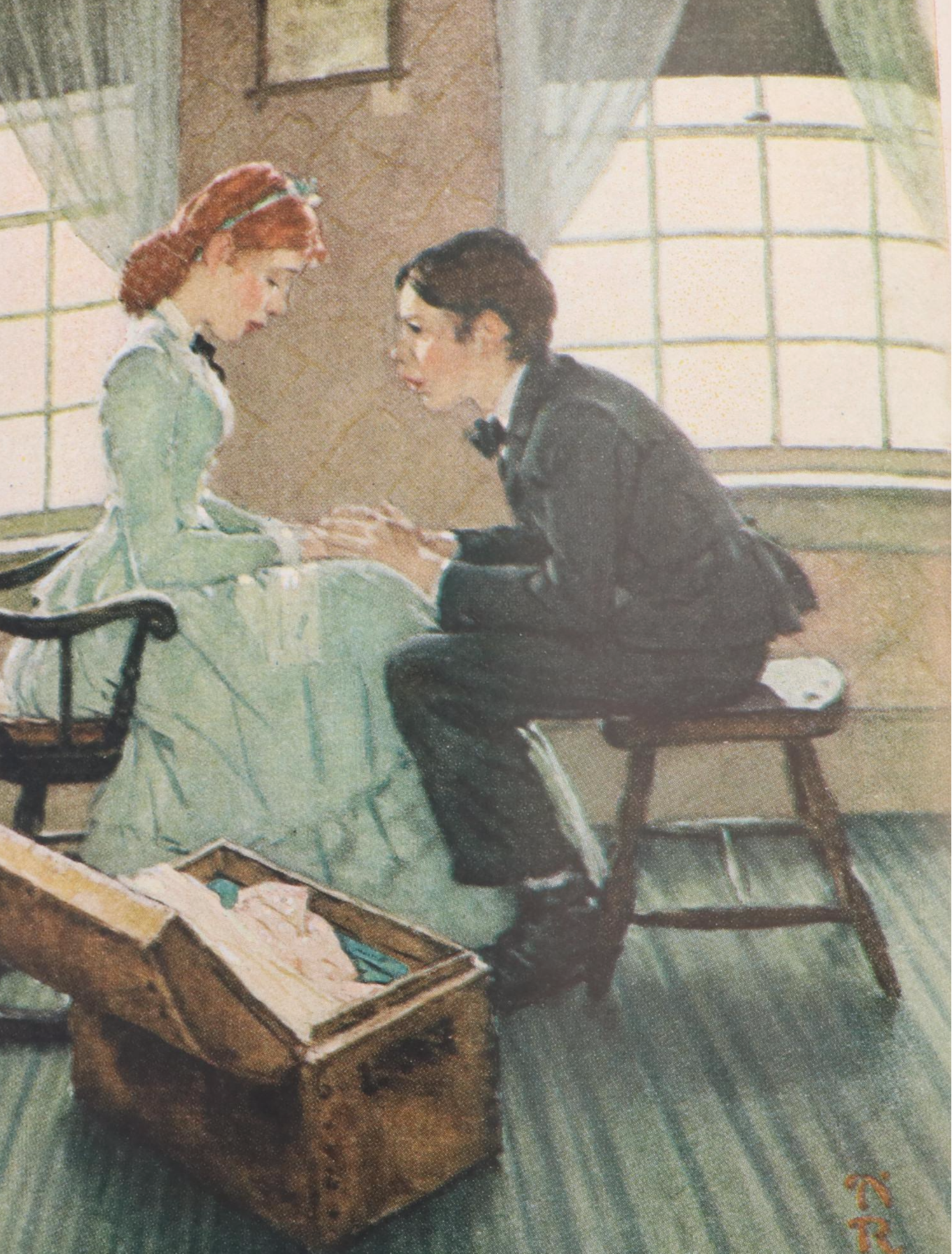 Norman Rockwell Illustrated "The Adventures of Huckleberry Finn" by Mark Twain