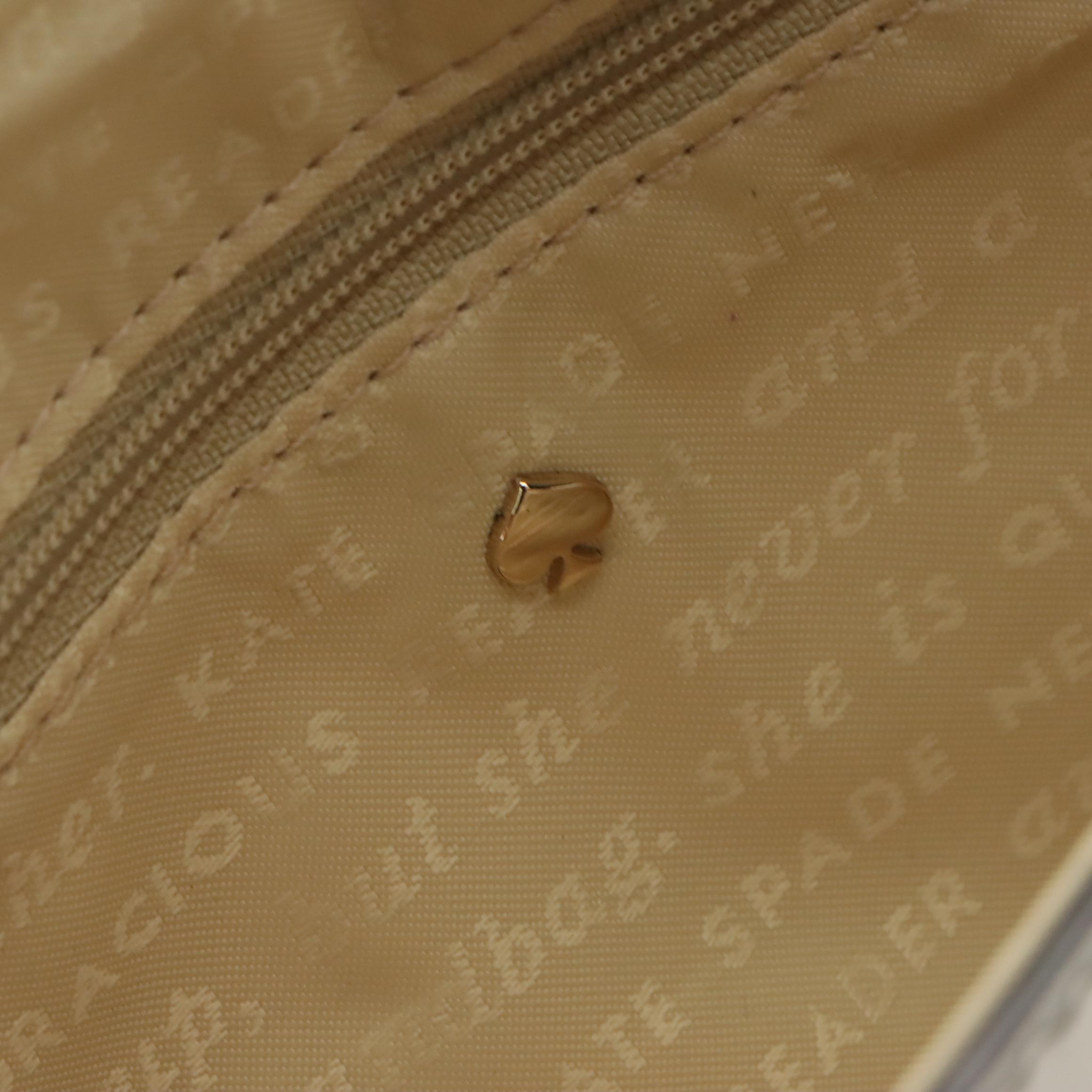 Kate Spade Taza Soccer Clutch and Bon Bon Cosmetic Pouch with Brighton Card Case