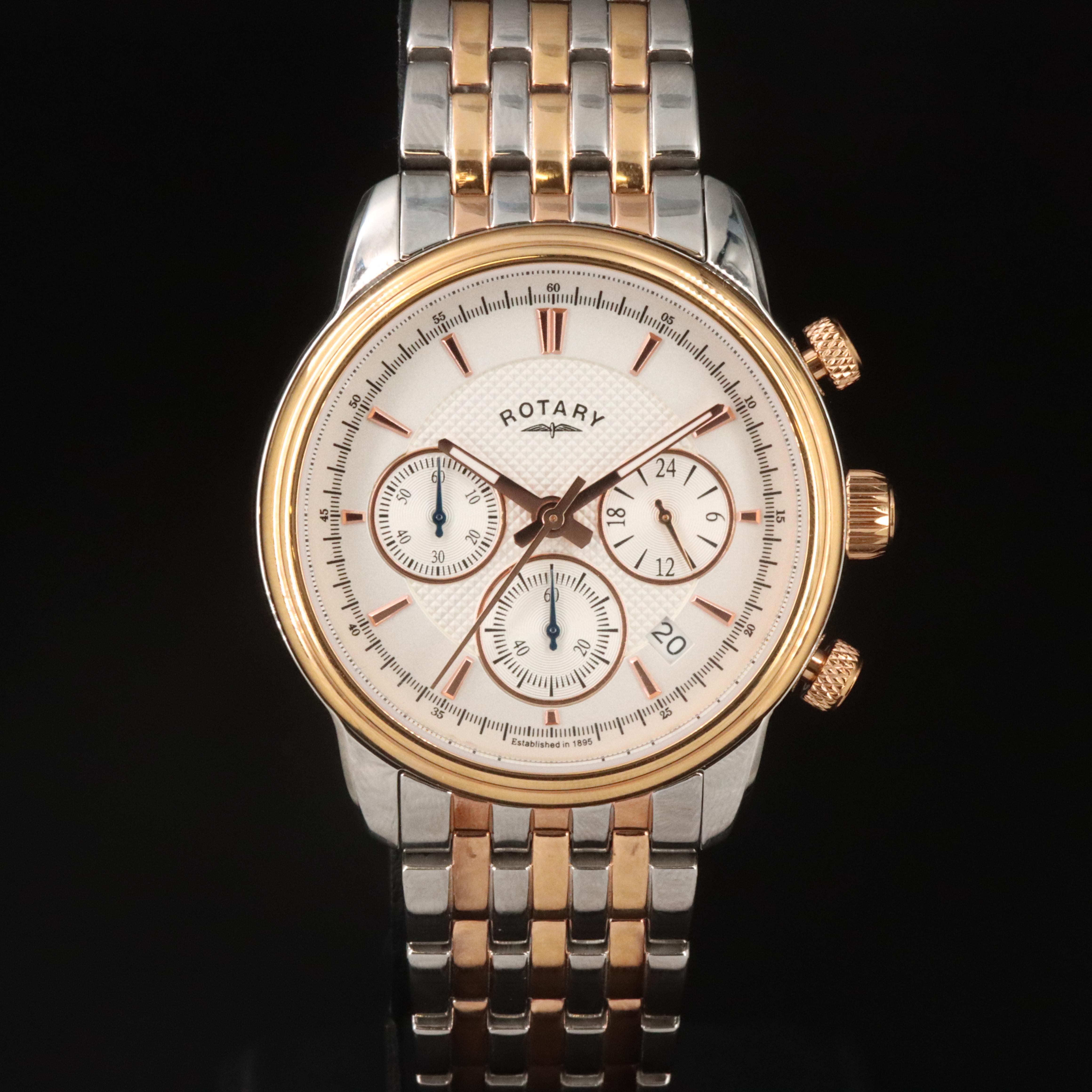 Rotary Monaco Chronograph Quartz Watch