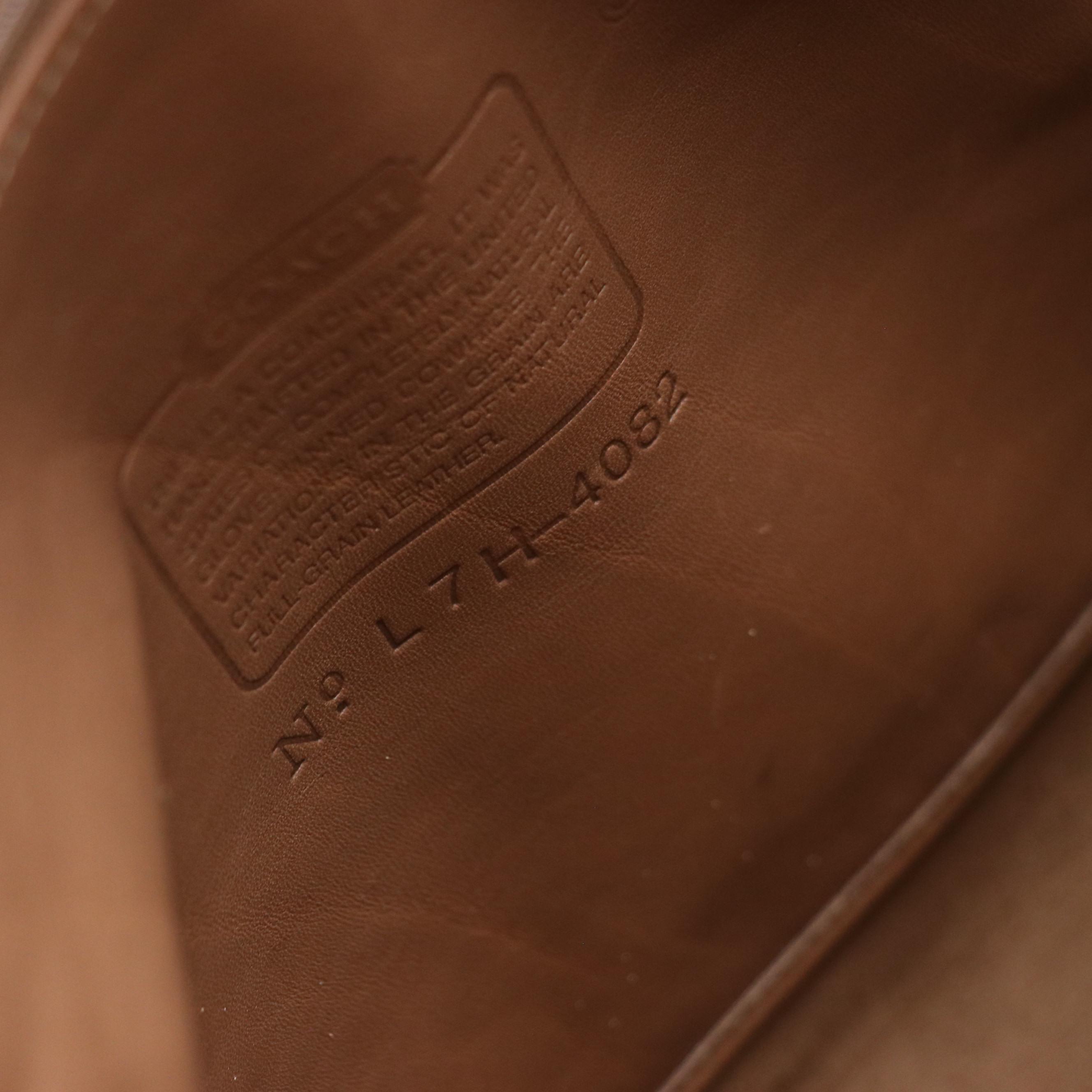 Coach Mocha Brown Leather Soho Duffel Tote Bag with Other Leather Crossbody Bag