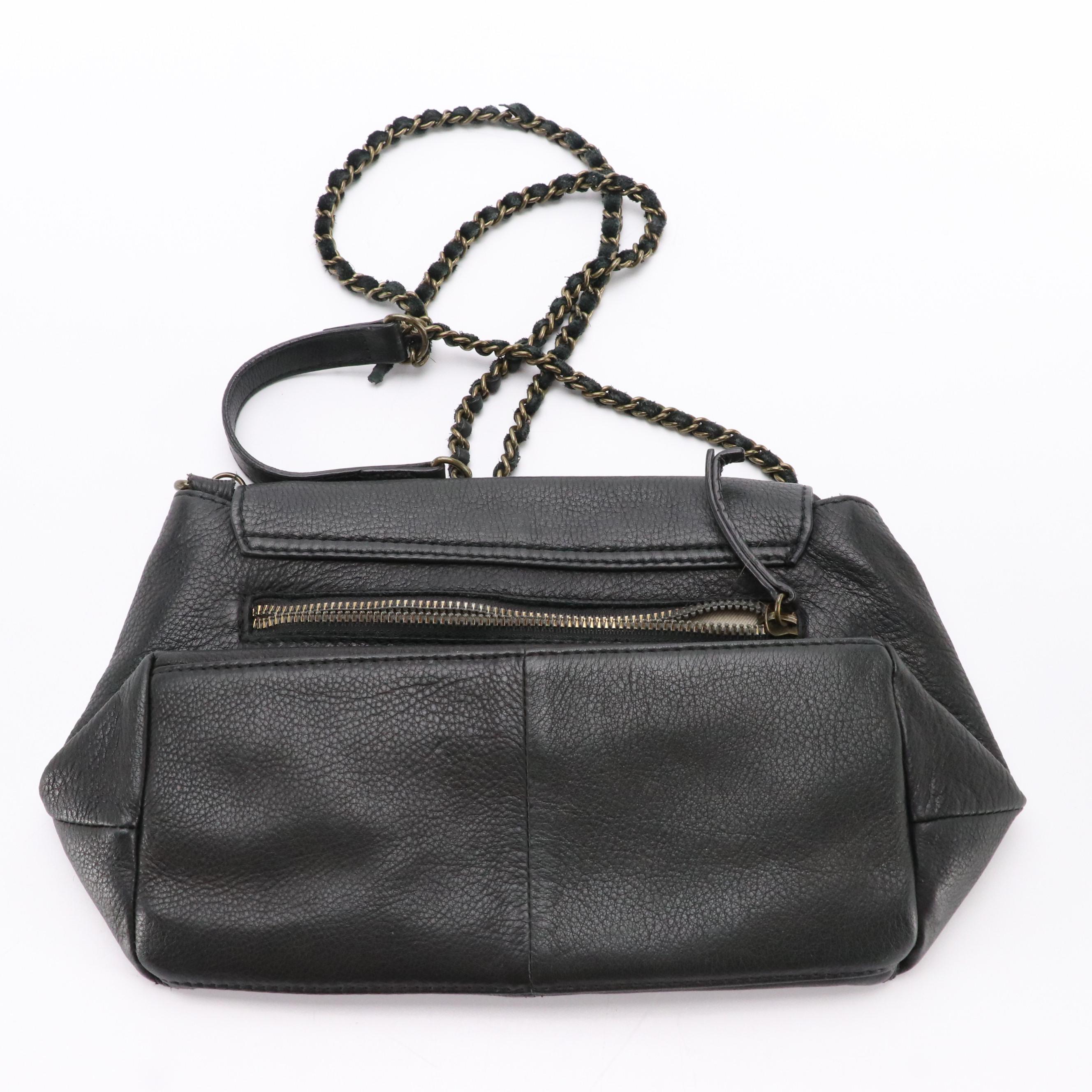 Coach Mocha Brown Leather Soho Duffel Tote Bag with Other Leather Crossbody Bag