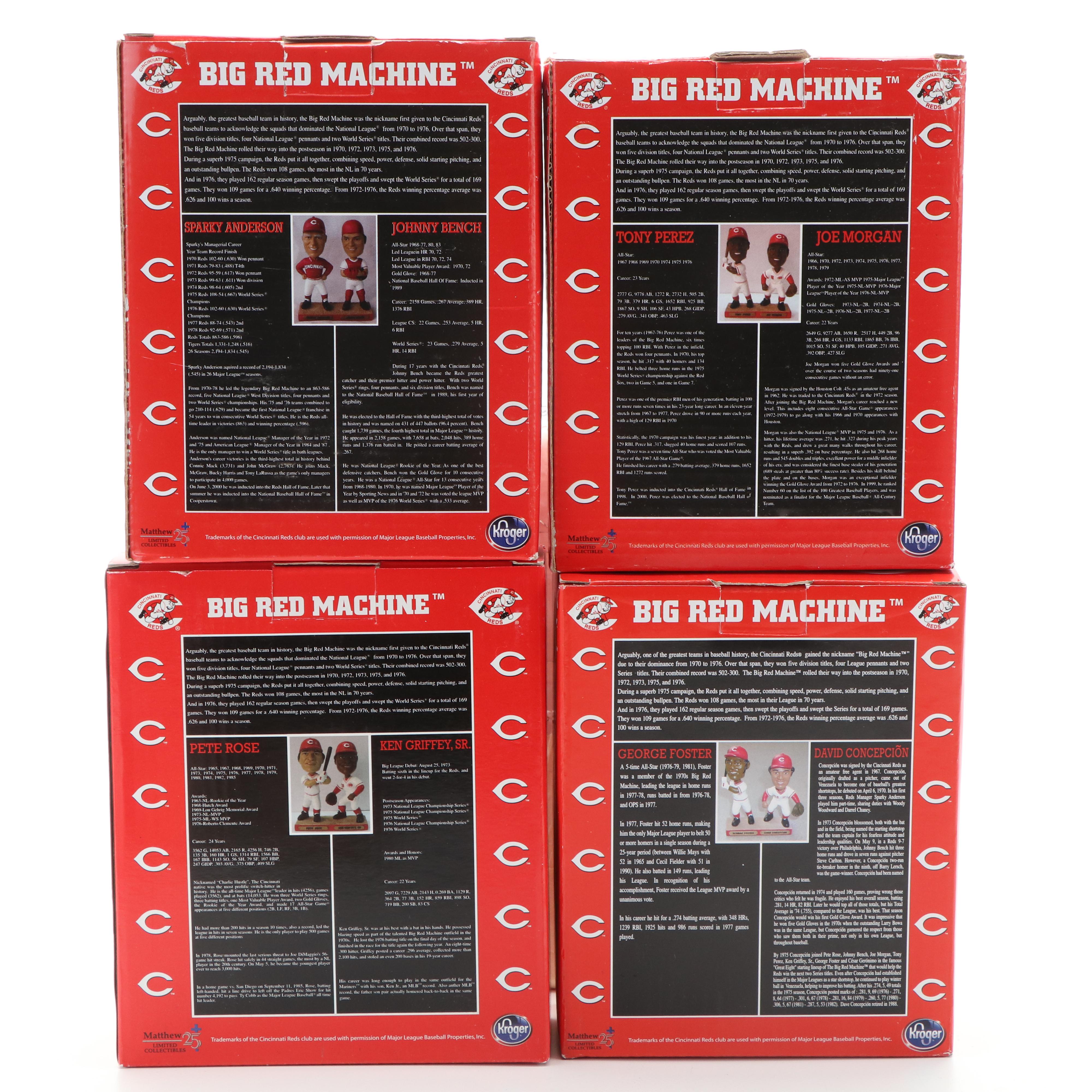 Carson Palmer Signed Print with Chris Sabo and Sam LeCure Signed Baseball, More