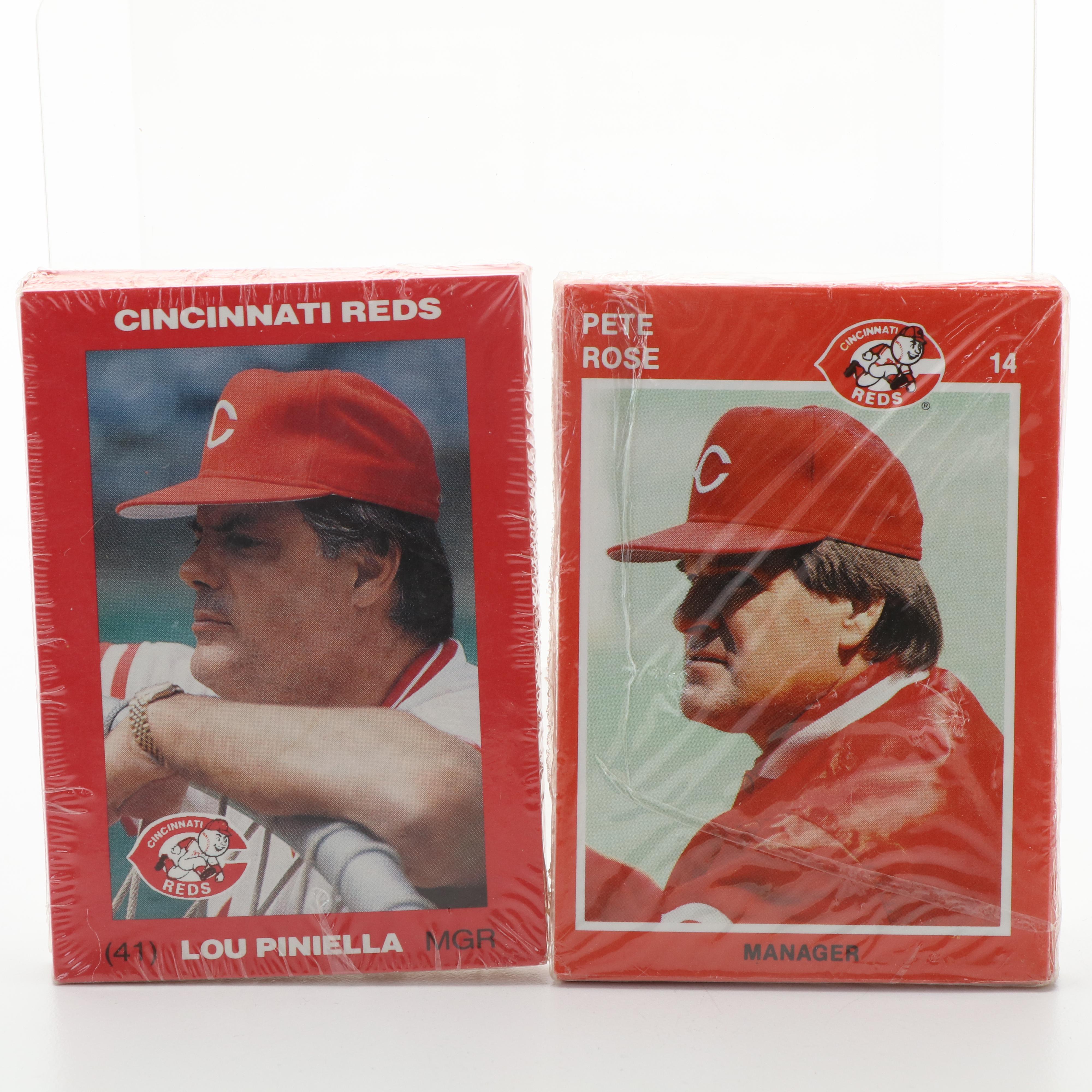 Carson Palmer Signed Print with Chris Sabo and Sam LeCure Signed Baseball, More