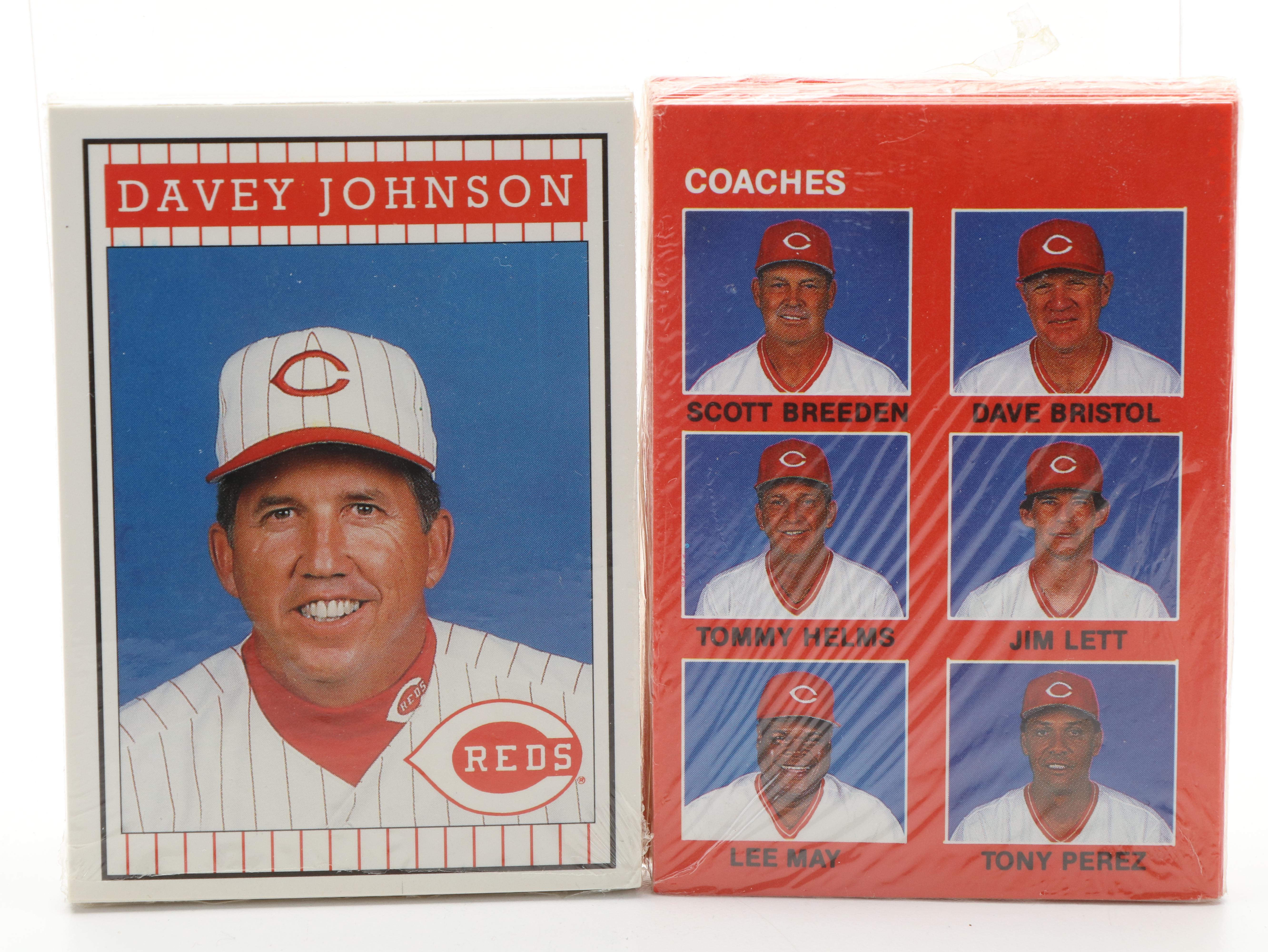 Carson Palmer Signed Print with Chris Sabo and Sam LeCure Signed Baseball, More