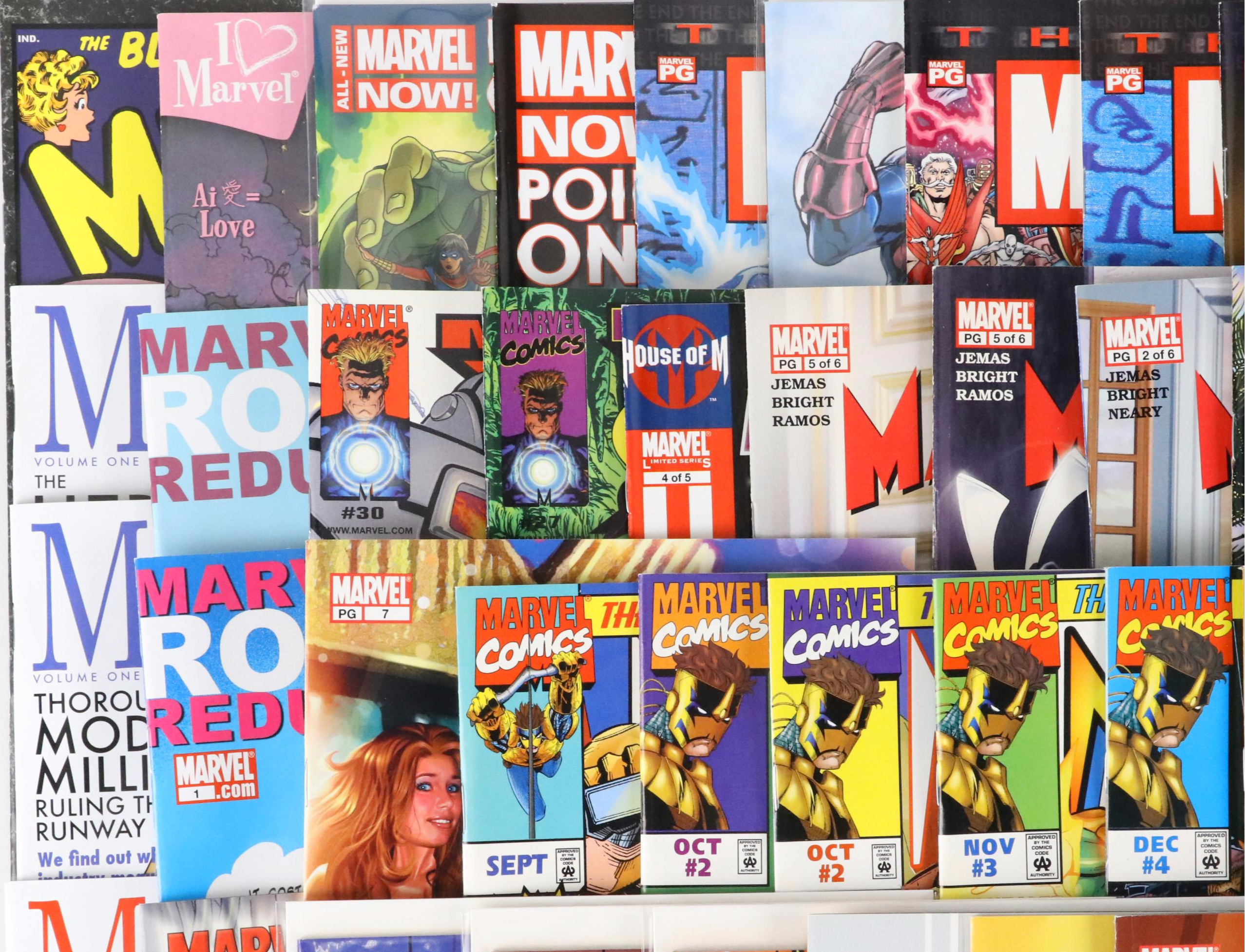 Modern Marvel Comics, Including "Marvel Apes," "Machine Teen," "Maverick," More