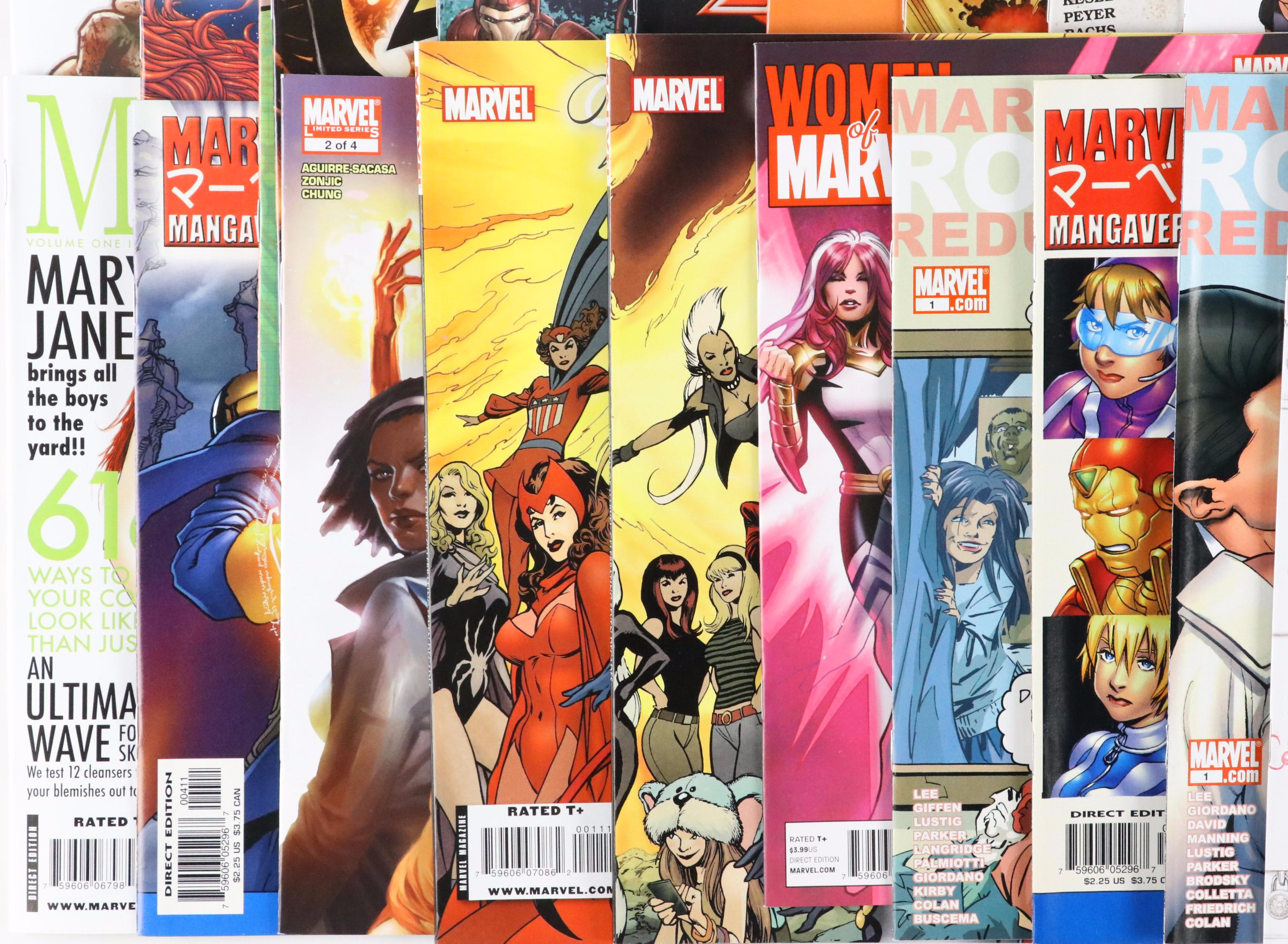 Modern Marvel Comics, Including "Marvel Apes," "Machine Teen," "Maverick," More