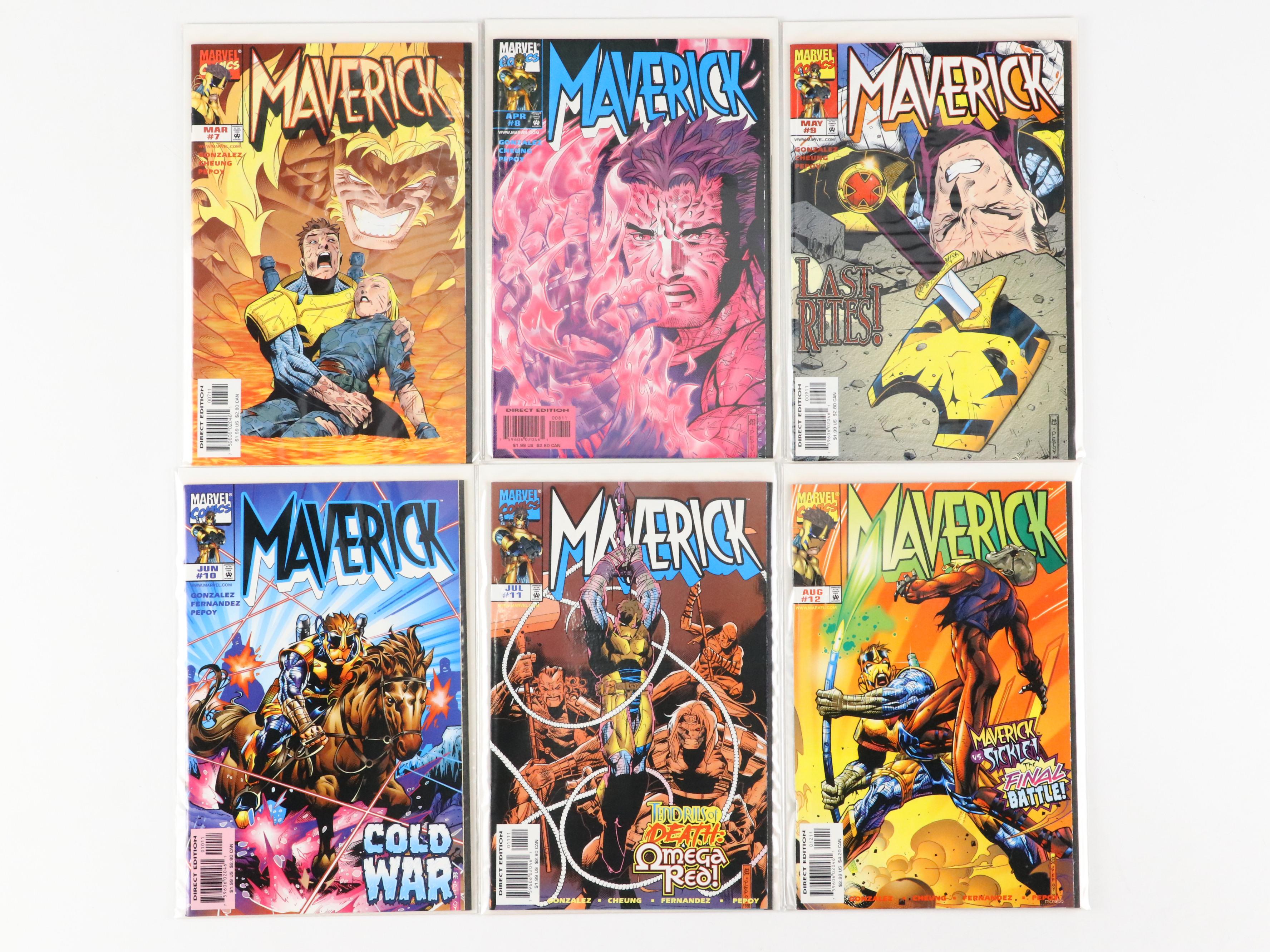 Modern Marvel Comics, Including "Marvel Apes," "Machine Teen," "Maverick," More
